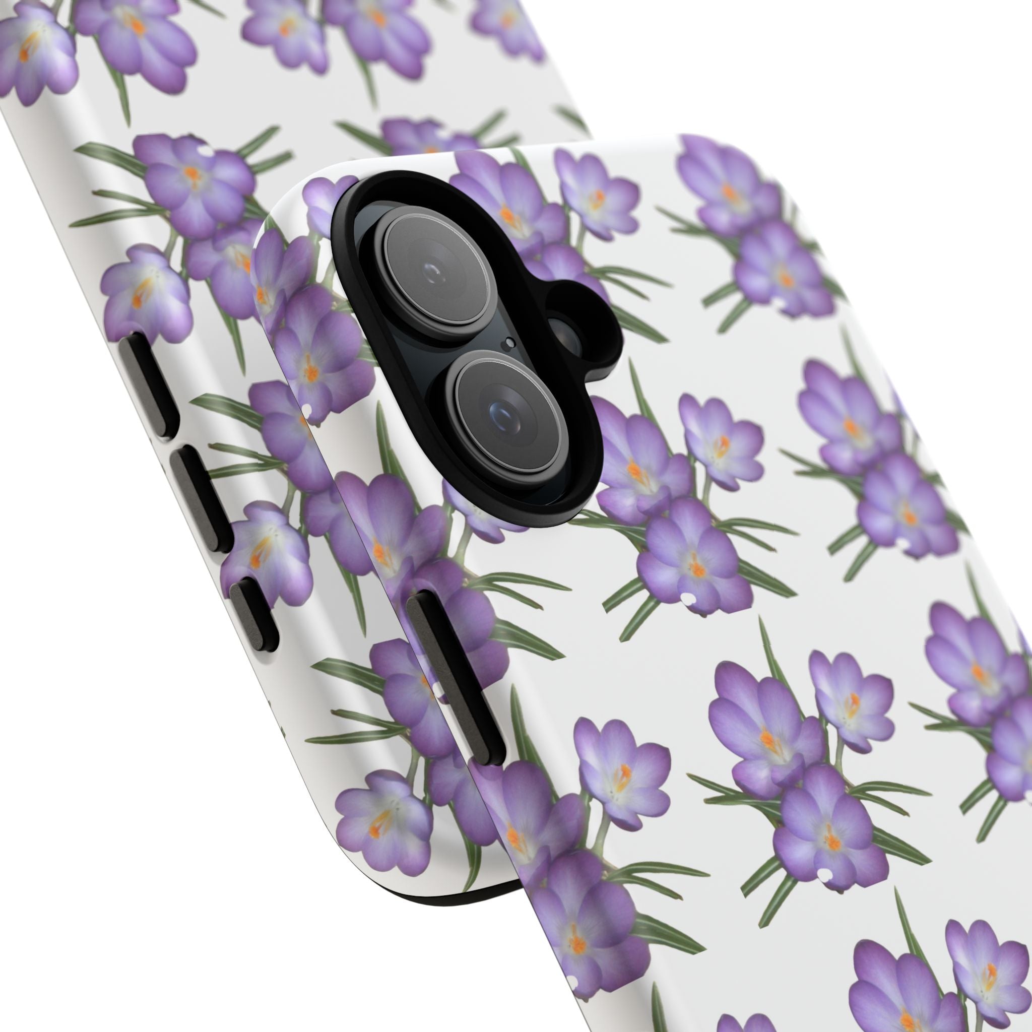 Tough Case — Purple Floral Phone Case