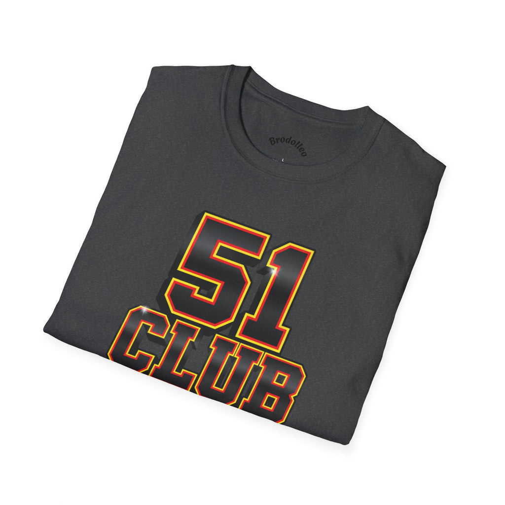 51 Club T‑Shirt — Vintage Collegiate Number Graphic Tee