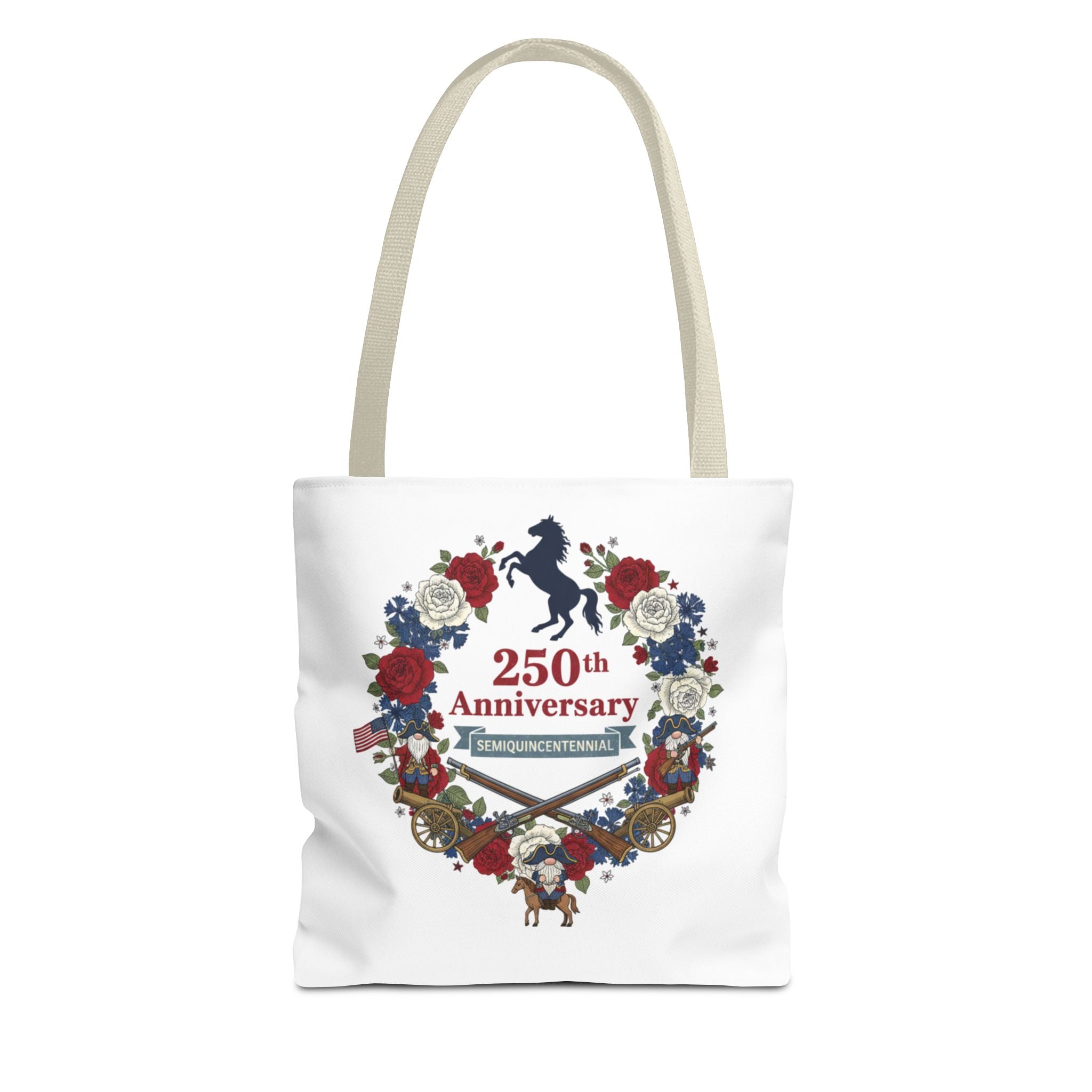 250th Anniversary Floral Wreath Tote