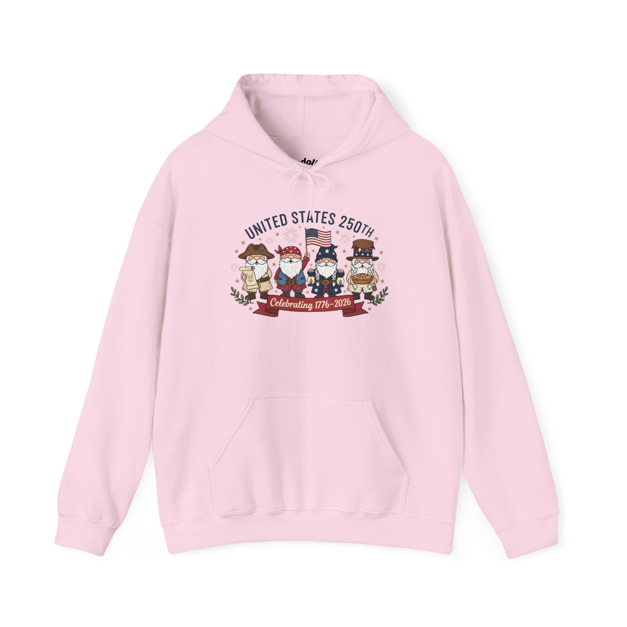 Hoodie — "United States 250th" Colonial Characters Anniversary Pullover