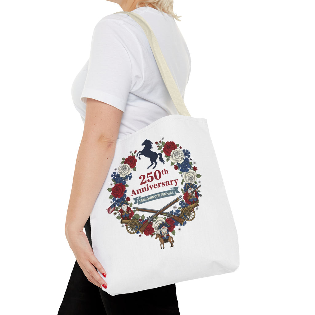 250th Anniversary Floral Wreath Tote