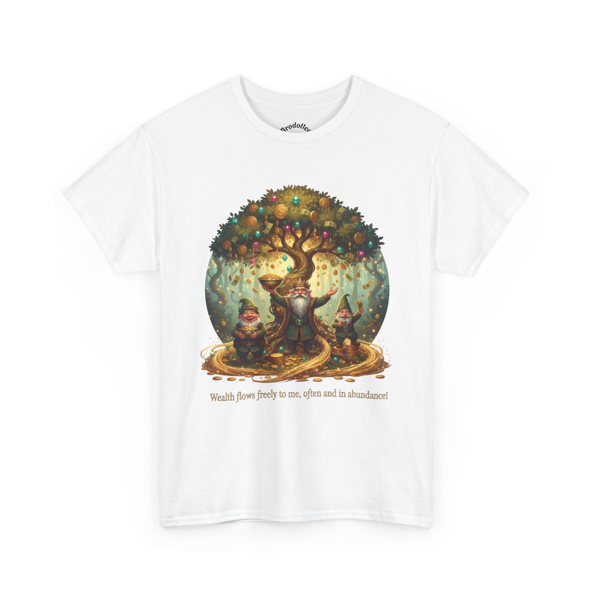 Fantasy Tree Spirits T-Shirt — "Walks from body to me, often in a shadow" Graphic Tee