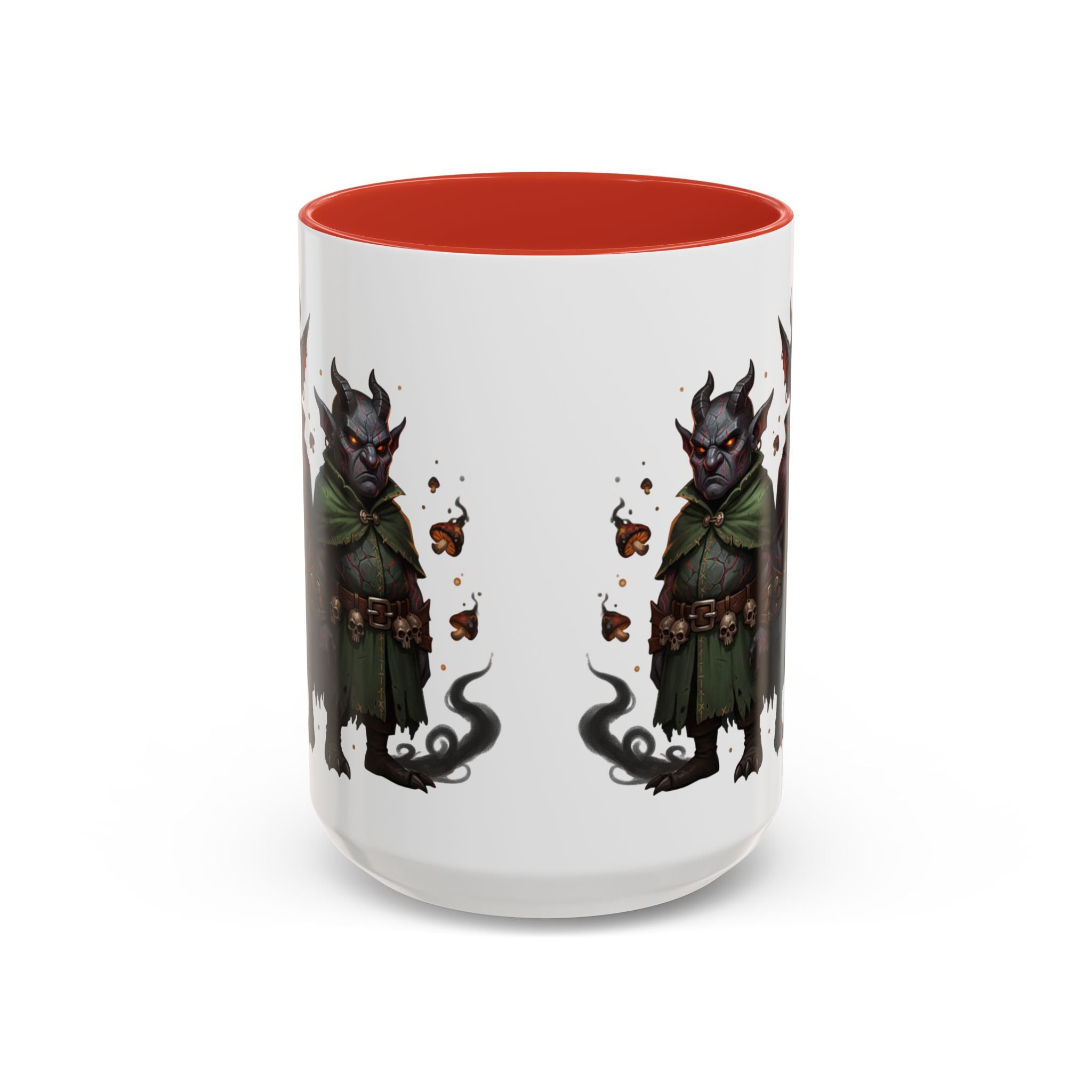 Demon Rogue Duo Coffee Mug – Fantasy RPG Goblin Warlock Design (11/15oz)