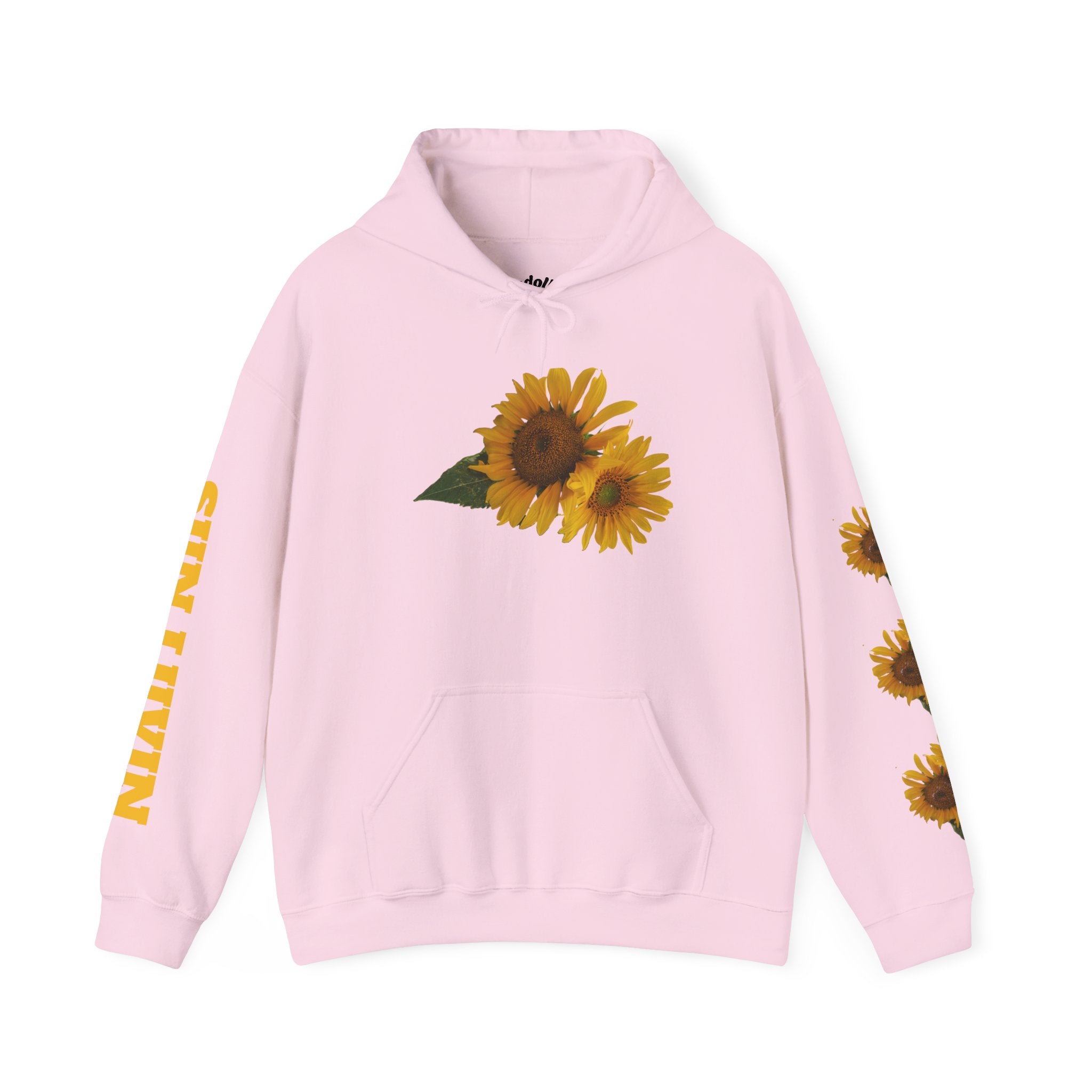 Sunflower Hoodie — "Sun Lovin" Floral Graphic Pullover