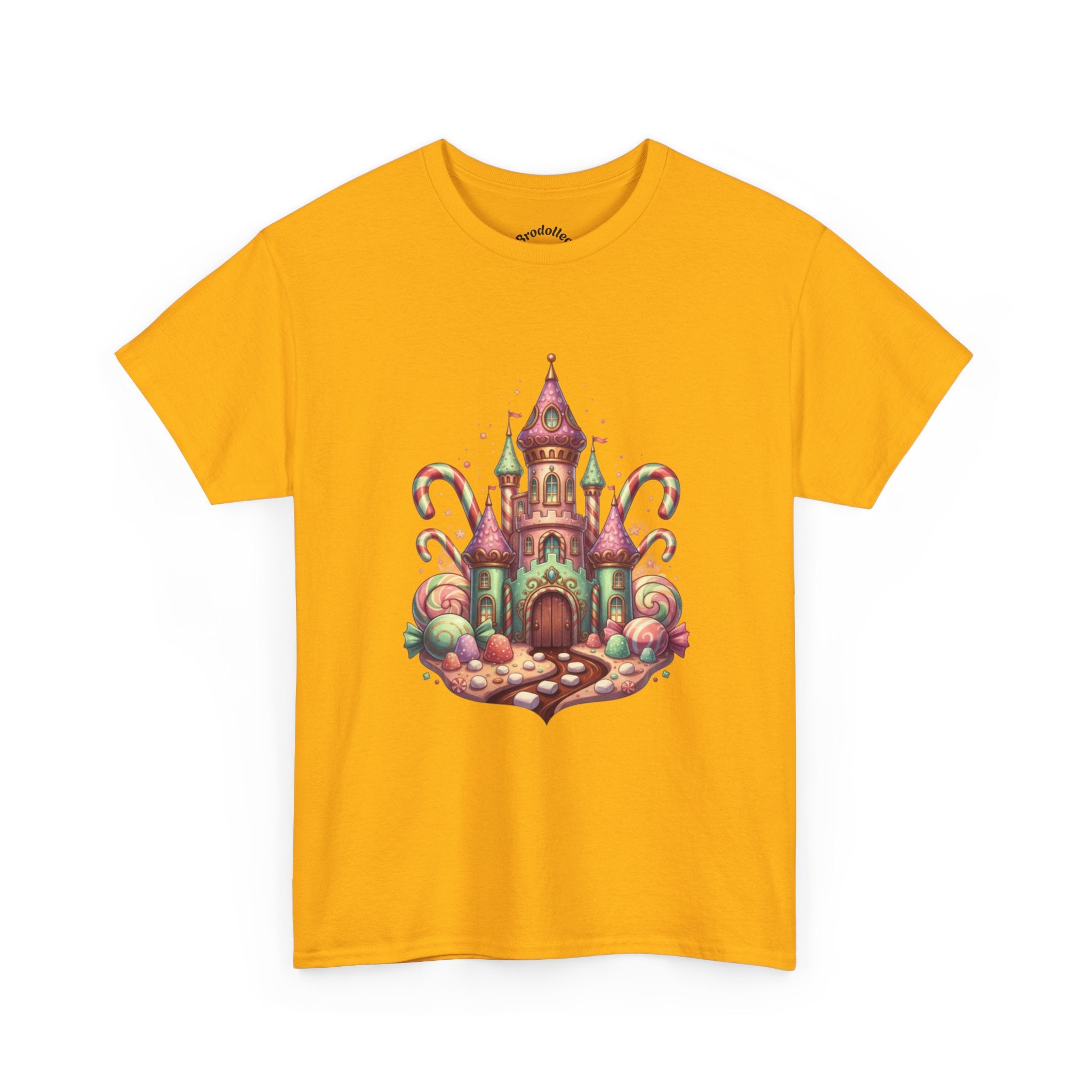 Candy Castle T-Shirt — Whimsical Fairy Tale Castle Tee