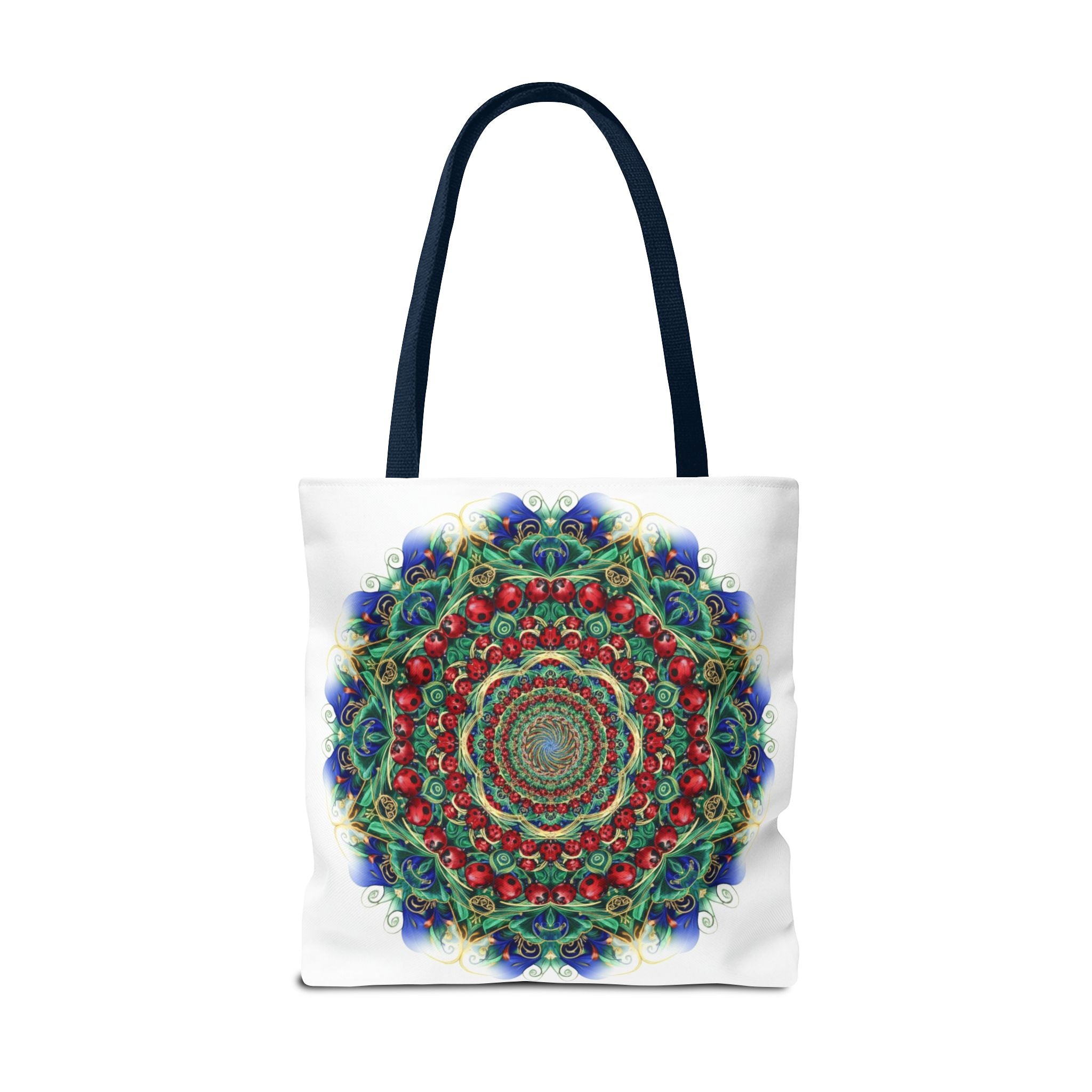 Bohemian Kaleidoscope Tote Bag — Colorful Mandala AOP Beach & Market Tote