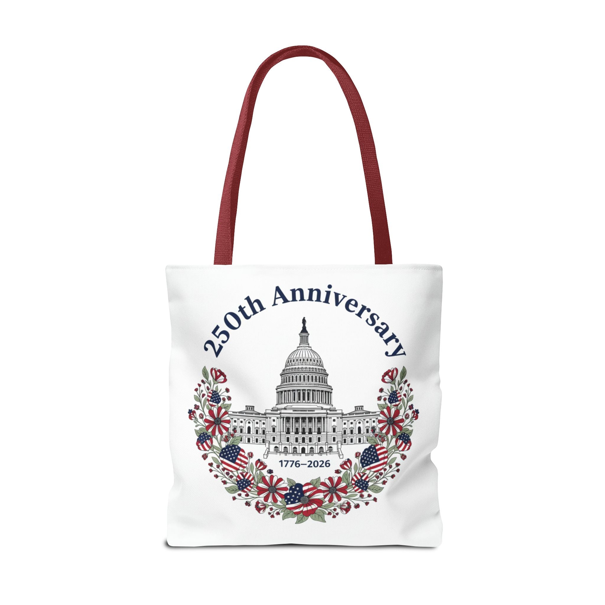 250th Anniversary Capitol Tote Bag — Patriotic USA Commemorative Tote (1776–2026)