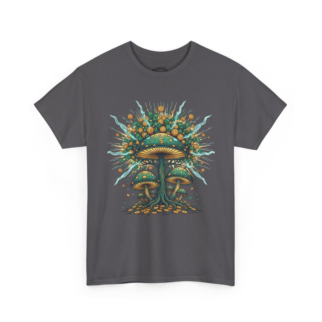 Mushroom Tree Graphic Tee — Psychedelic Nature Art T-Shirt