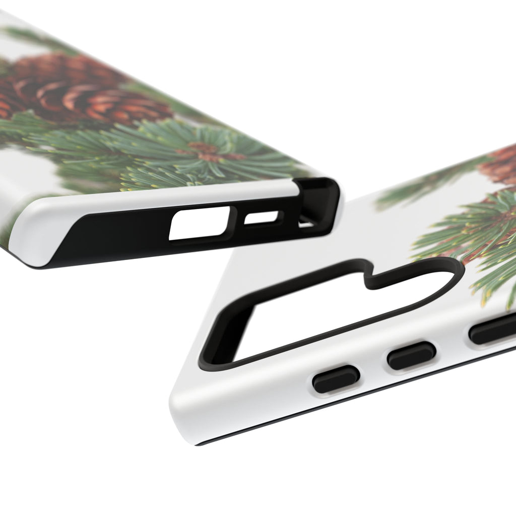 Pinecone Tough Phone Case — Protective Botanical Phone Cover