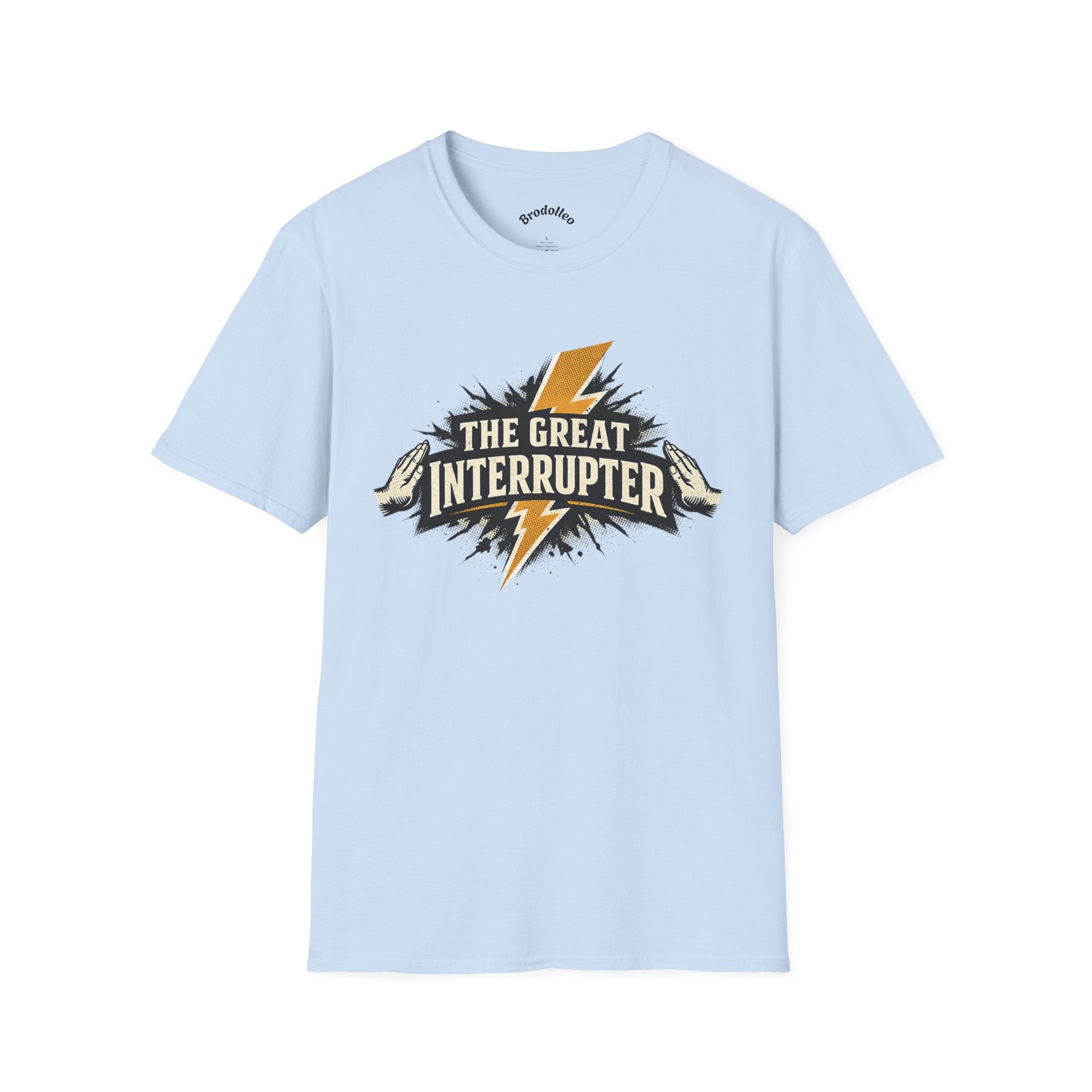 The Great Interrupter T-Shirt — Lightning Bolt Graphic Tee
