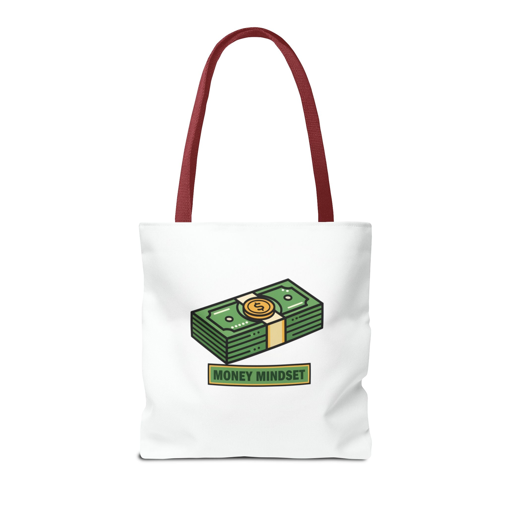Money Mindset Tote Bag — Cash Stack Graphic Eco Shopper