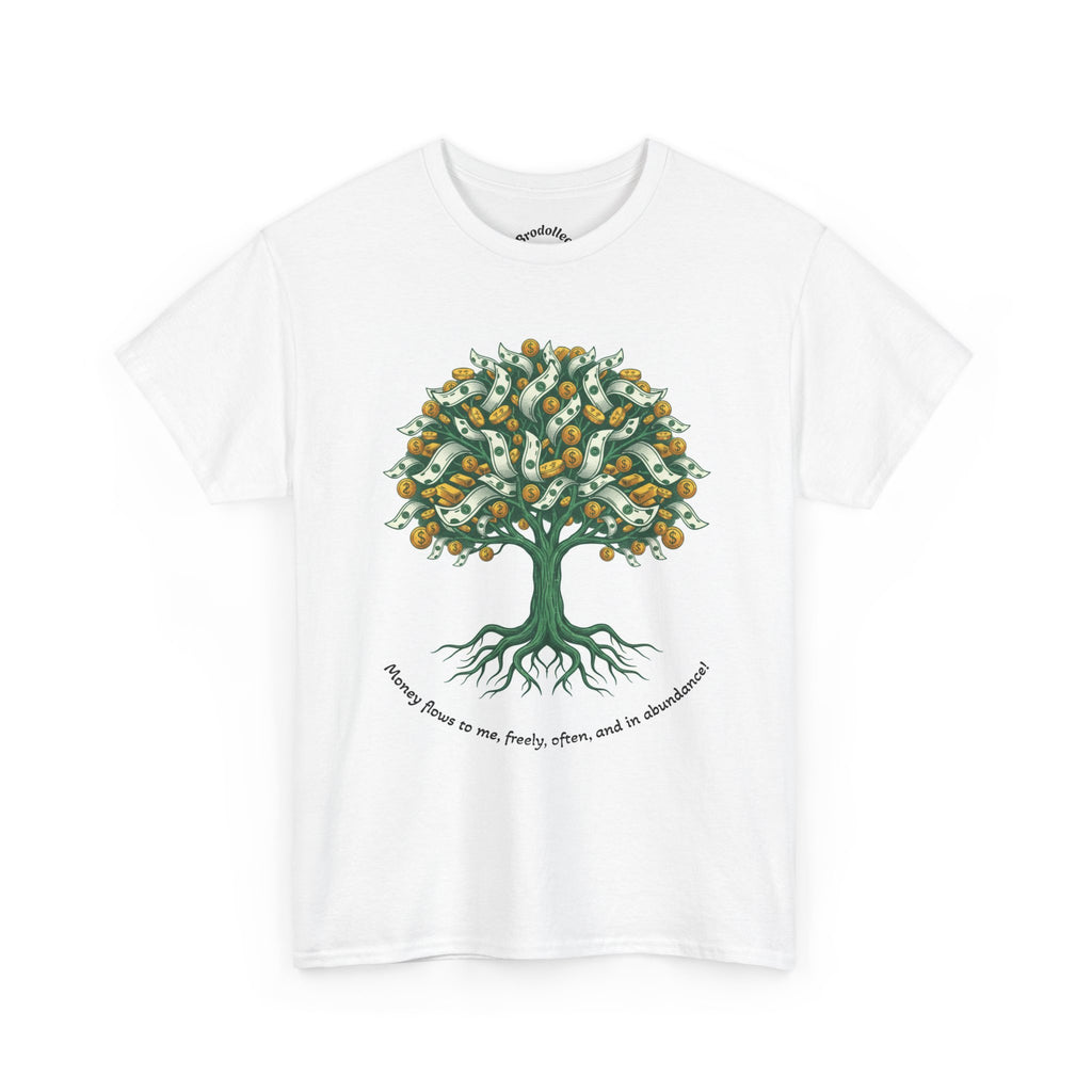 Money Tree T-Shirt — Prosperity Tree Graphic Tee for Luck & Abundance
