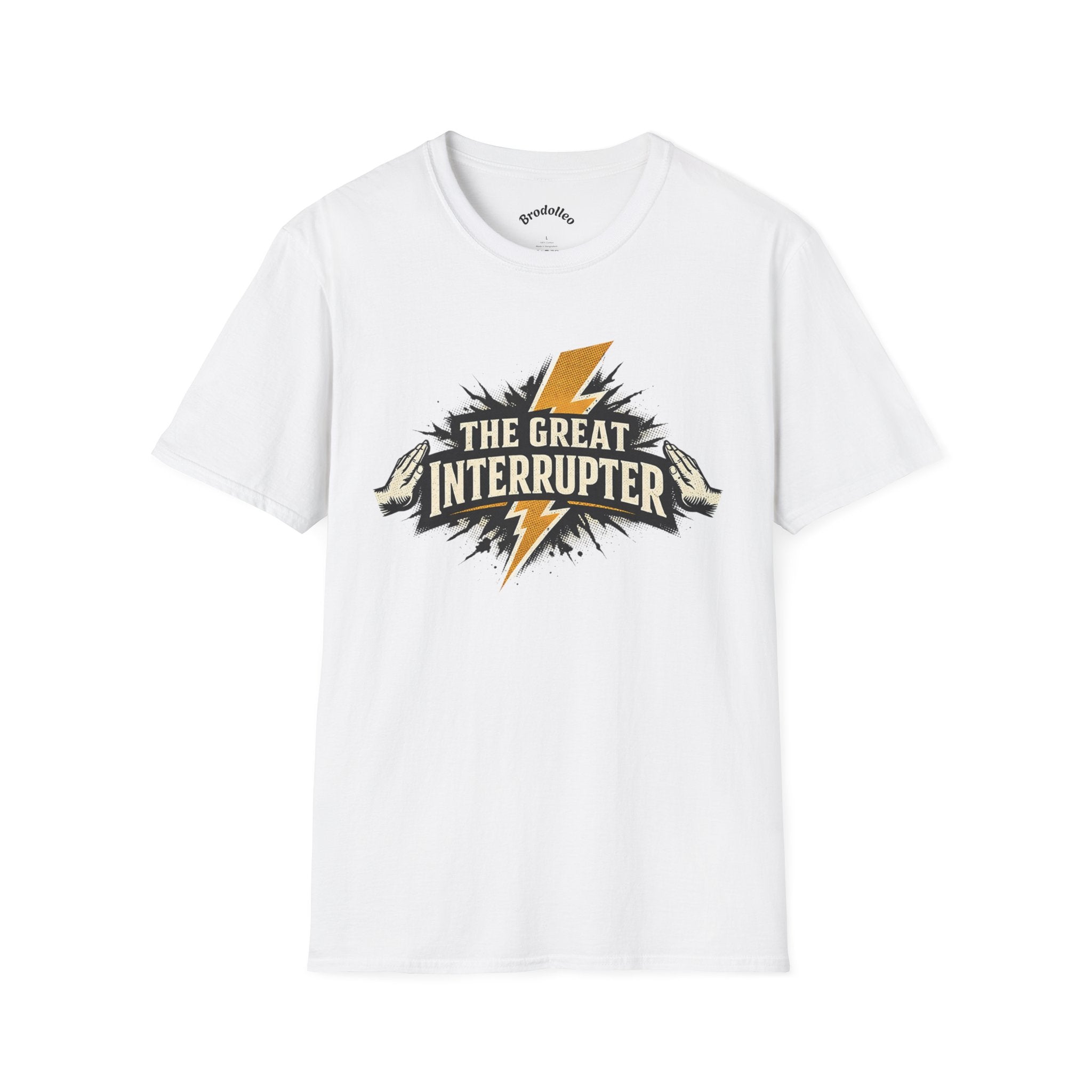The Great Interrupter T-Shirt — Lightning Bolt Graphic Tee