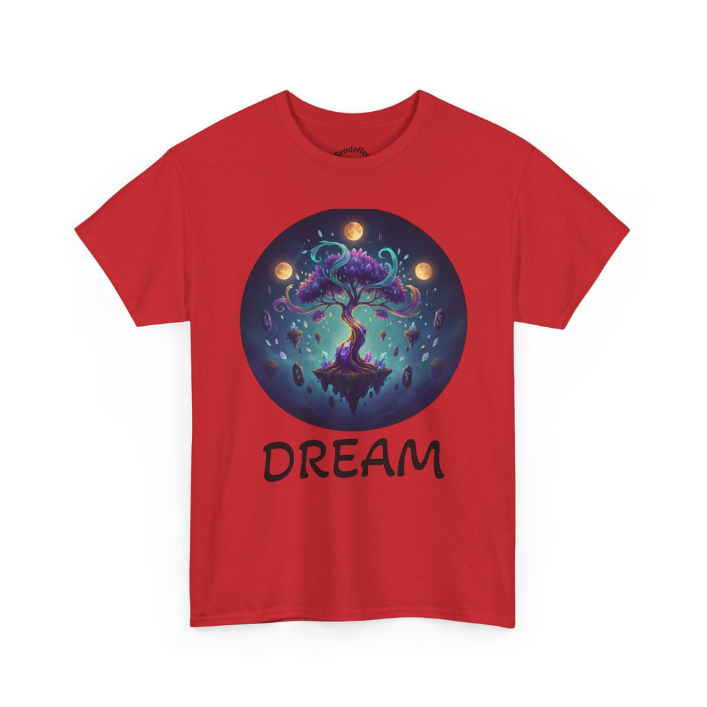 Mystic Floating Tree T-Shirt — Cosmic Fantasy Nature Tee