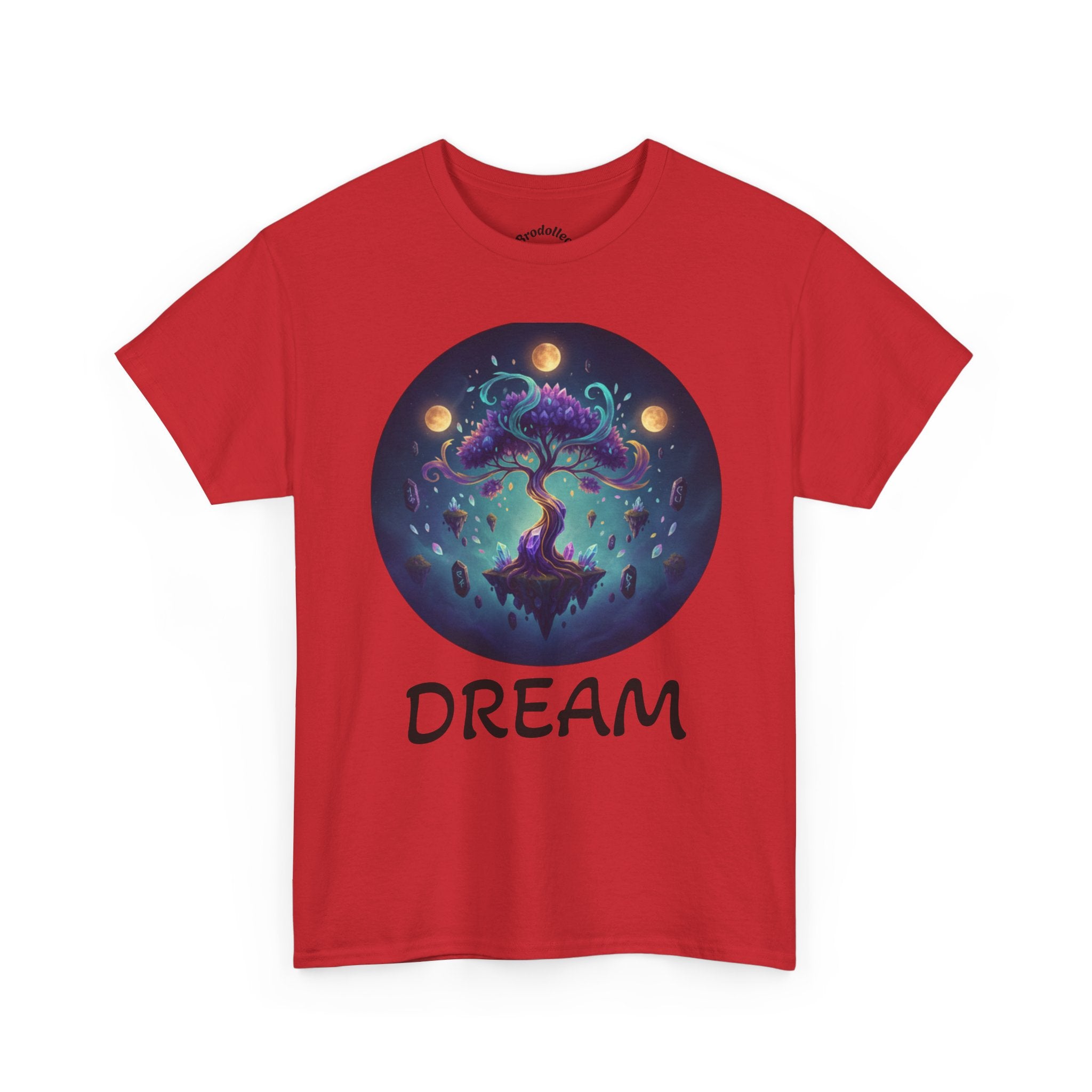 Mystic Floating Tree T-Shirt — Cosmic Fantasy Nature Tee