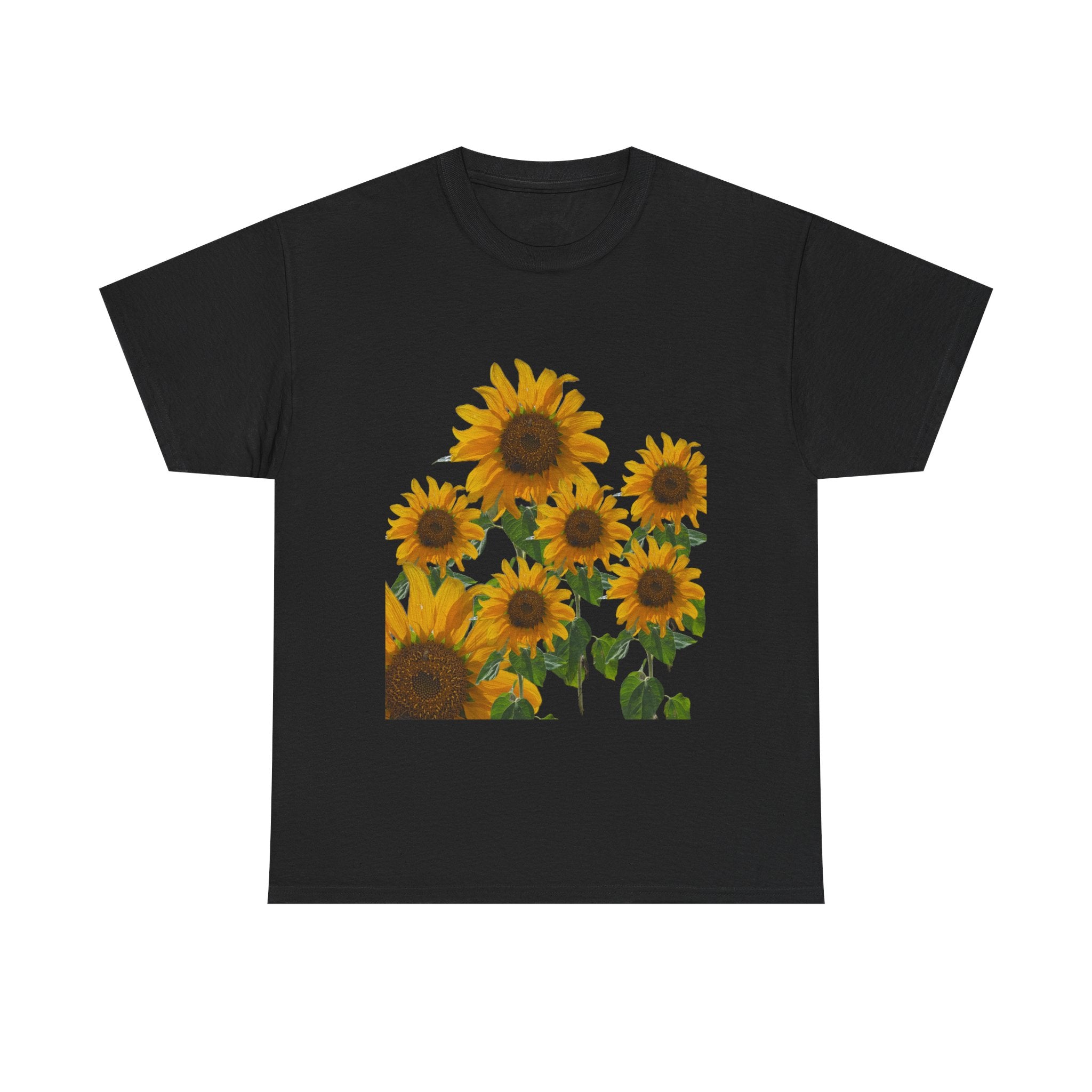 Sunflower Bouquet T-Shirt — Bright Floral Graphic Tee
