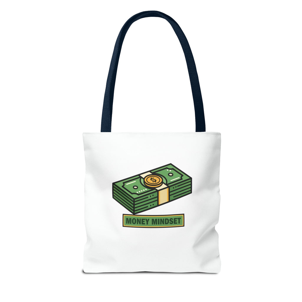 Money Mindset Tote Bag — Cash Stack Graphic Eco Shopper