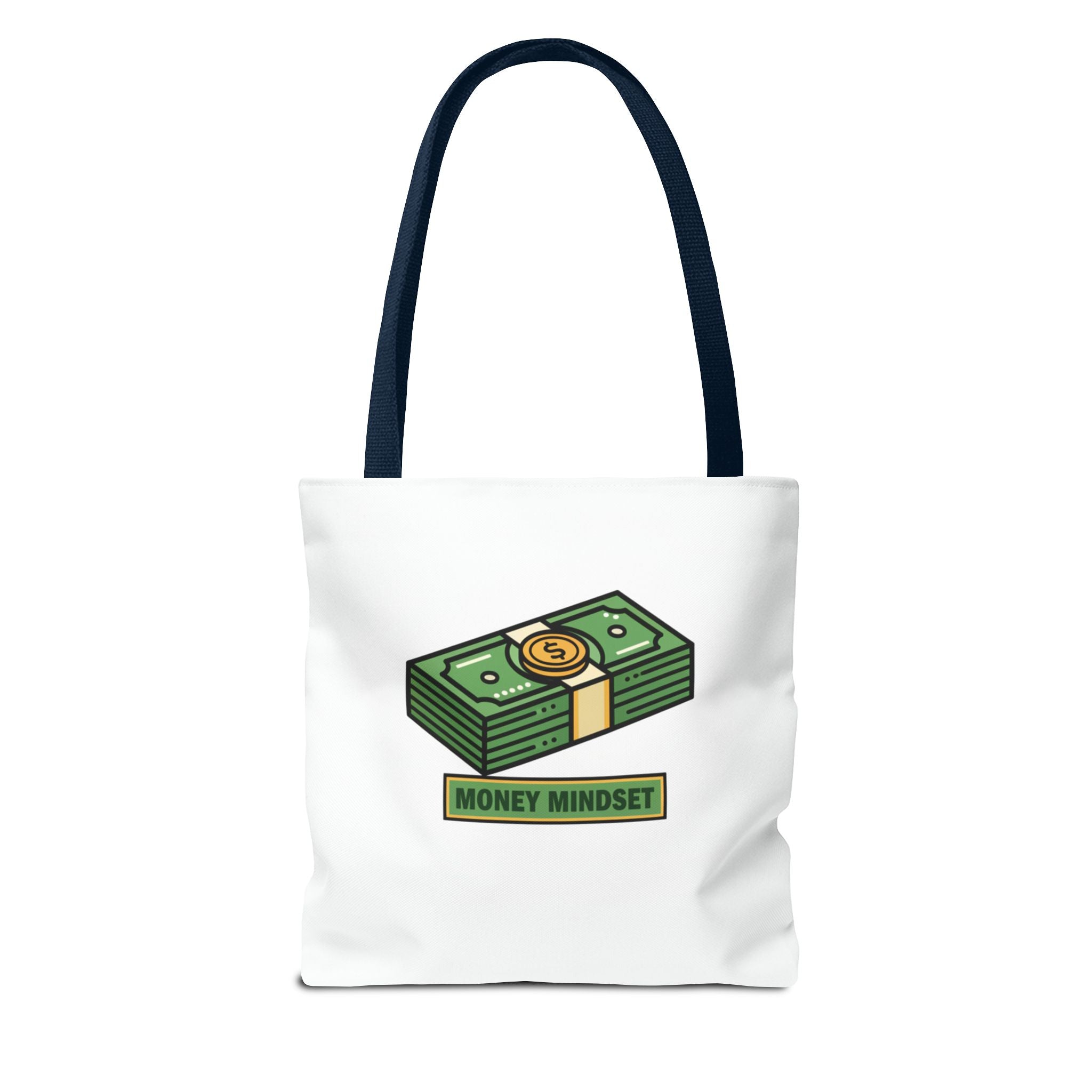 Money Mindset Tote Bag — Cash Stack Graphic Eco Shopper