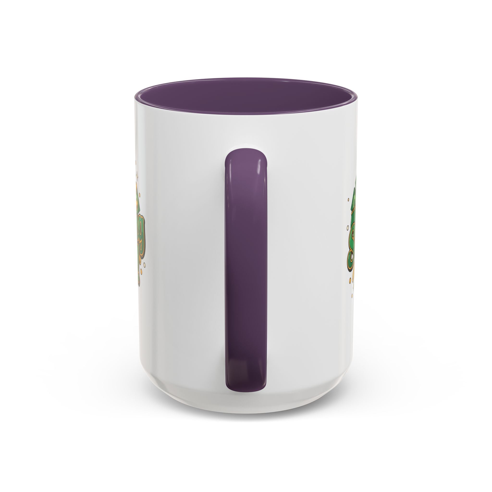 Just Stashing Cash Accent Coffee Mug — Inspirational Money Affirmation
