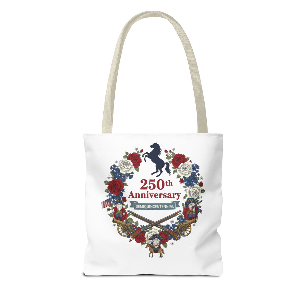 250th Anniversary Floral Wreath Tote