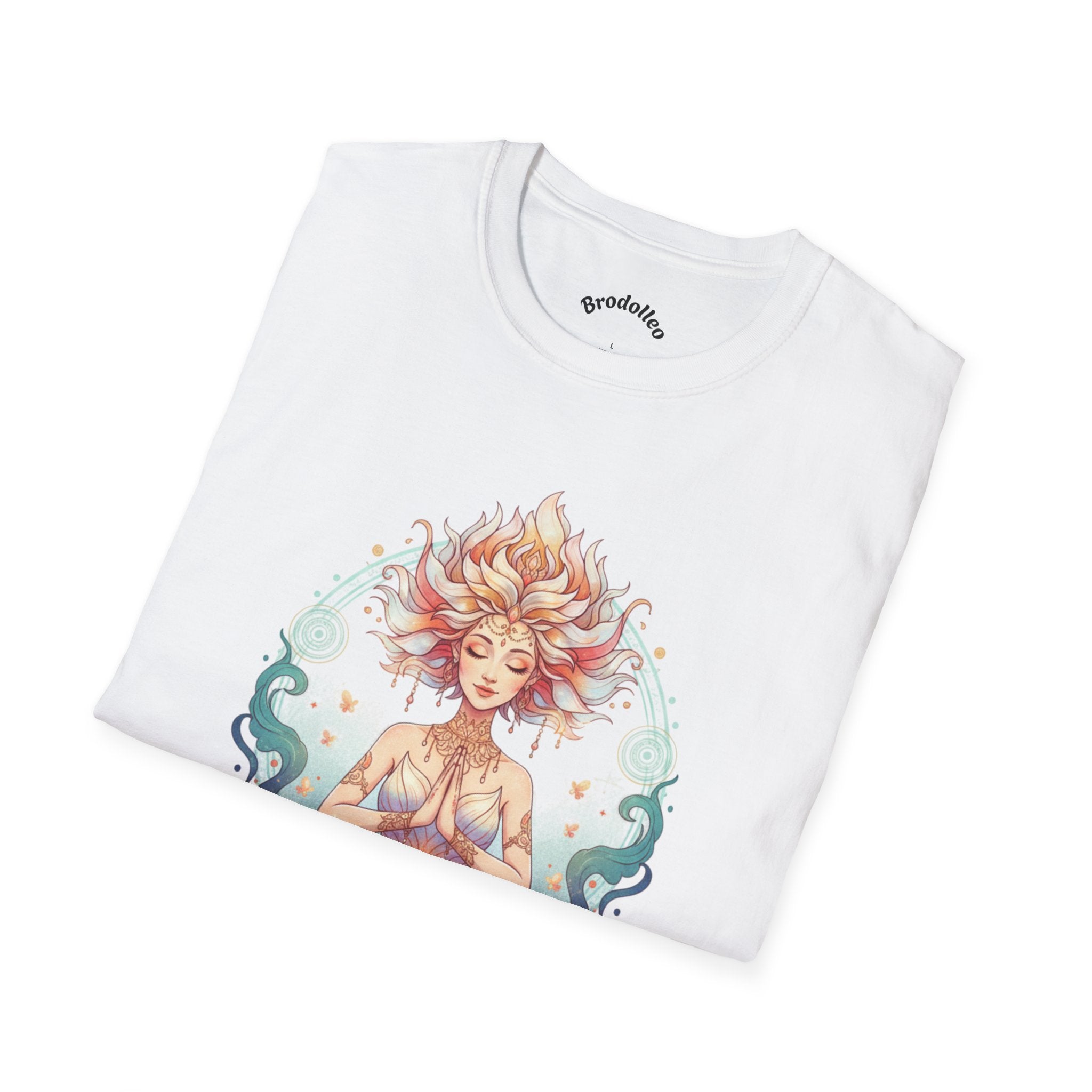 Meditation Lotus T-Shirt — Namaste the Day Yoga Tee