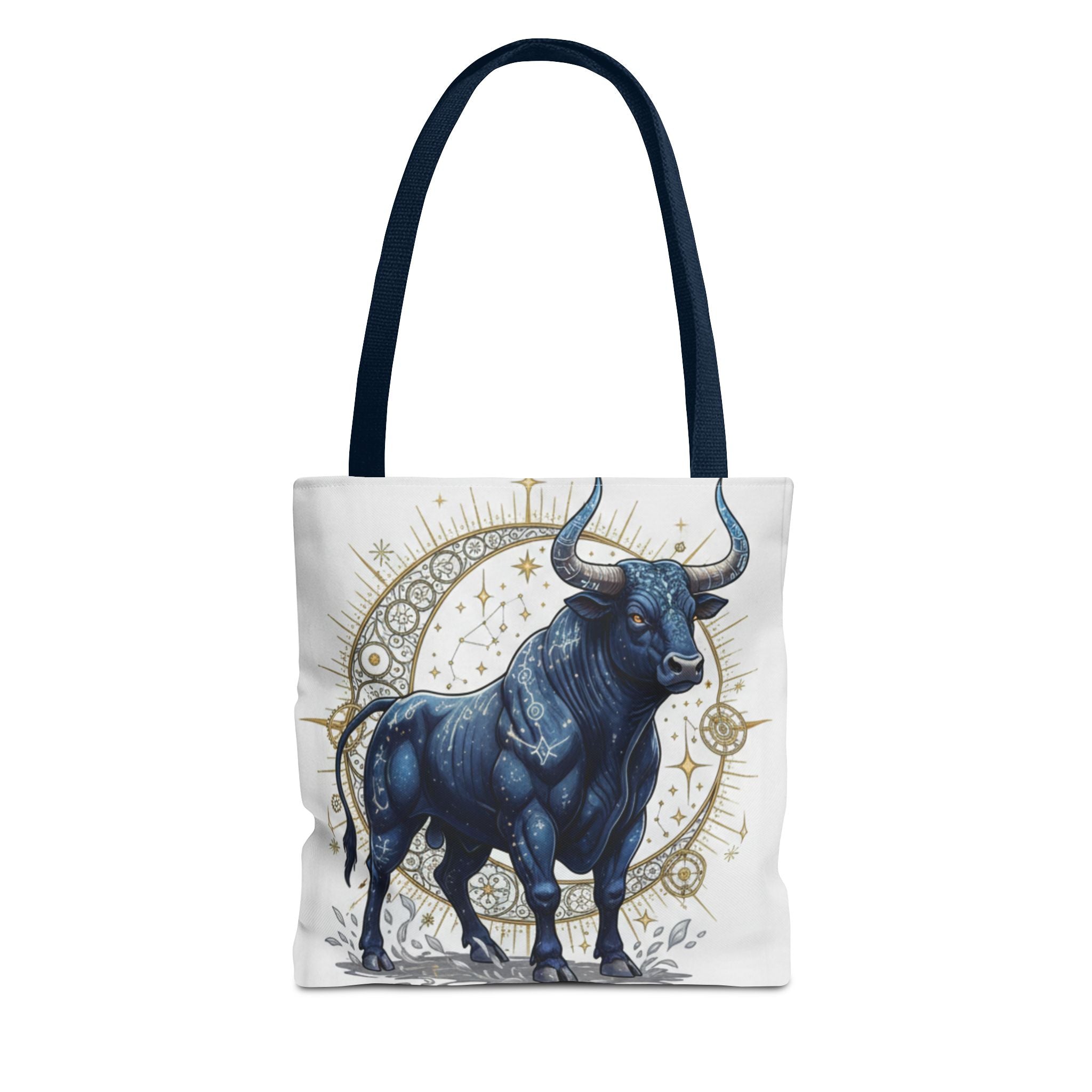 Taurus Zodiac Tote Bag — Blue Bull Astrology Market Tote