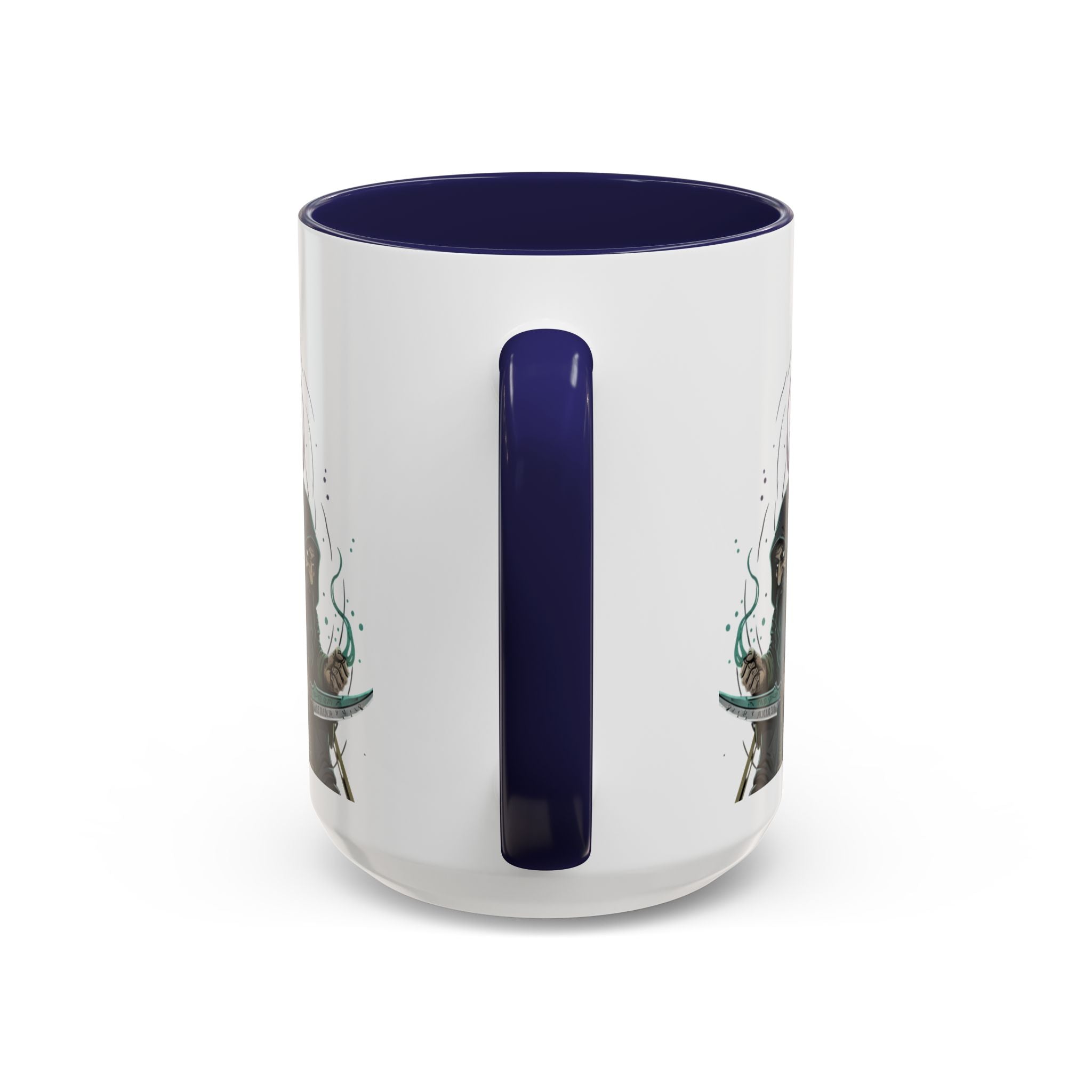 Grim Sorcerer Accent Coffee Mug – Witchy Wizard Magic 11/15oz
