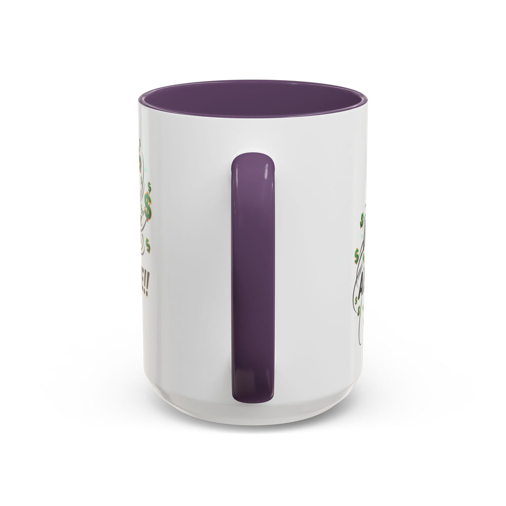 Abundance Coffee Mug — "No Lack, Only Abundance" Inspirational Accent Mug