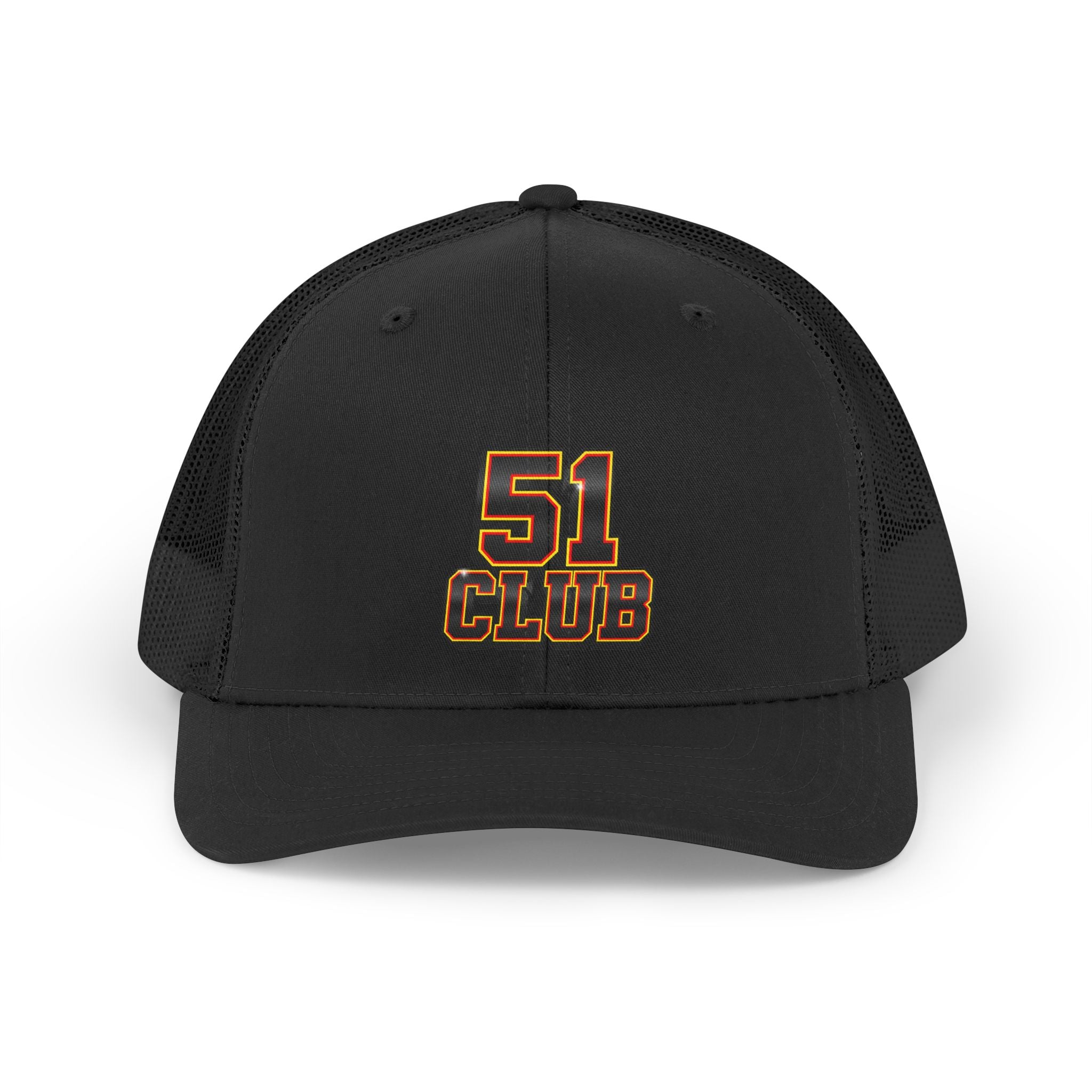 Trucker Hat — "51 Club" Retro Patch Mesh Cap