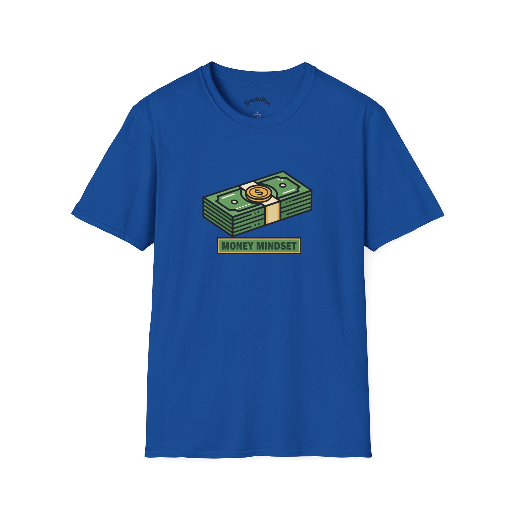 Money Mindset T-Shirt — Stacked Cash Graphic Tee for Hustlers & Entrepreneurs