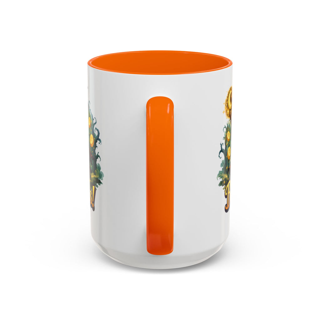 Going Bananas! Witch Banana Accent Coffee Mug — Fun Halloween Coffee Cup (11/15oz)