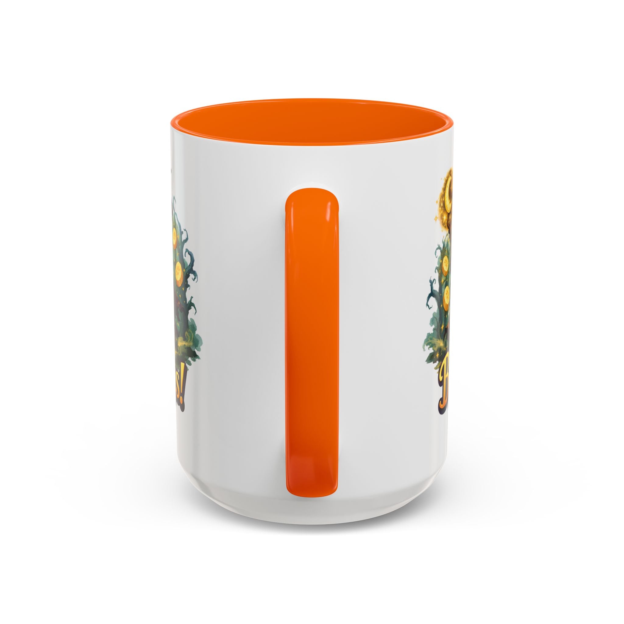 Going Bananas! Witch Banana Accent Coffee Mug — Fun Halloween Coffee Cup (11/15oz)