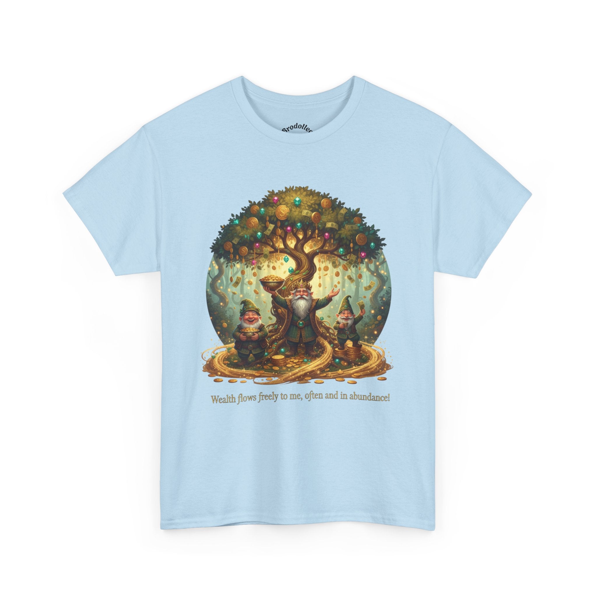Fantasy Tree Spirits T-Shirt — "Walks from body to me, often in a shadow" Graphic Tee