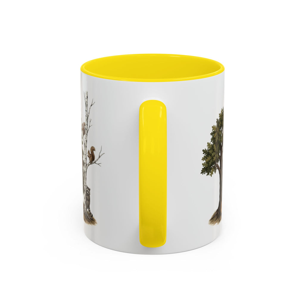 Get Outside! Nature Coffee Mug — Woodland Animals Accent Mug