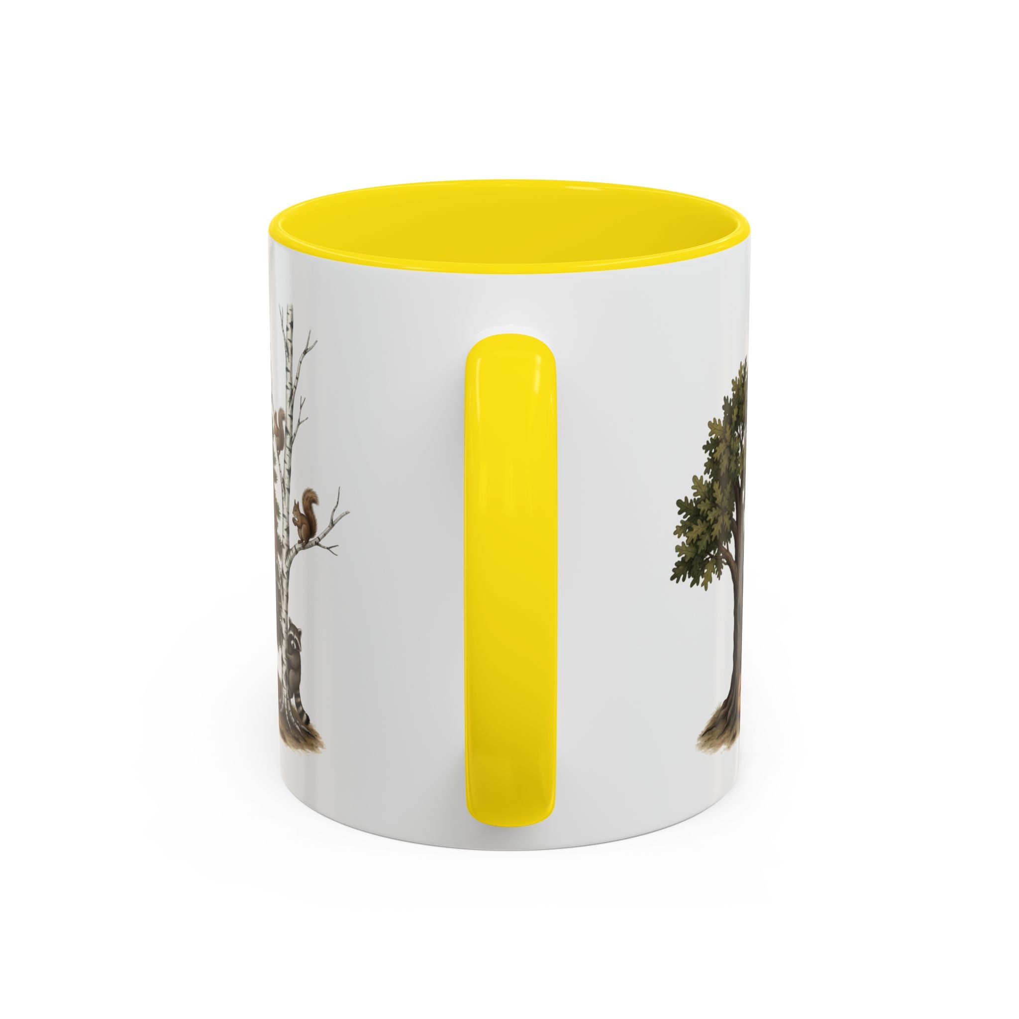 Get Outside! Nature Coffee Mug — Woodland Animals Accent Mug