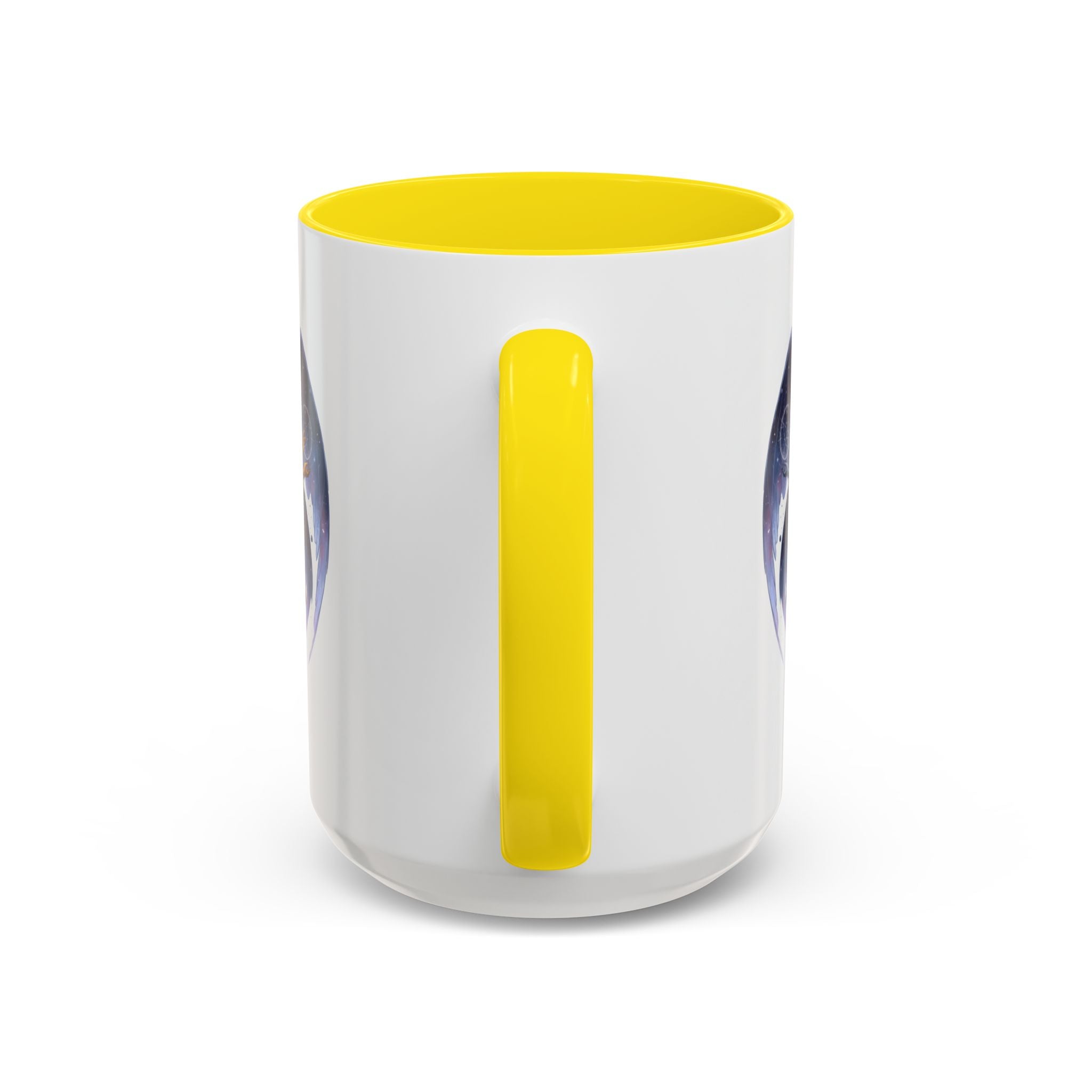 Gemini Zodiac Coffee Mug — Twin Stars Astrology Accent Mug (11/15oz)