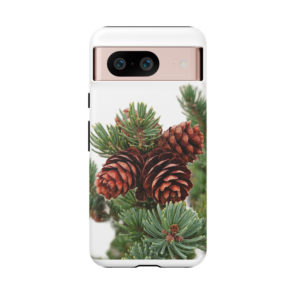 Pinecone Tough Phone Case — Protective Botanical Phone Cover