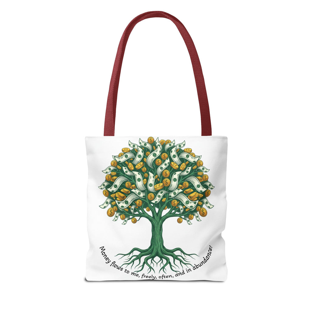 Money Tree Tote Bag — Illustrated Cash Tree Eco Shopper