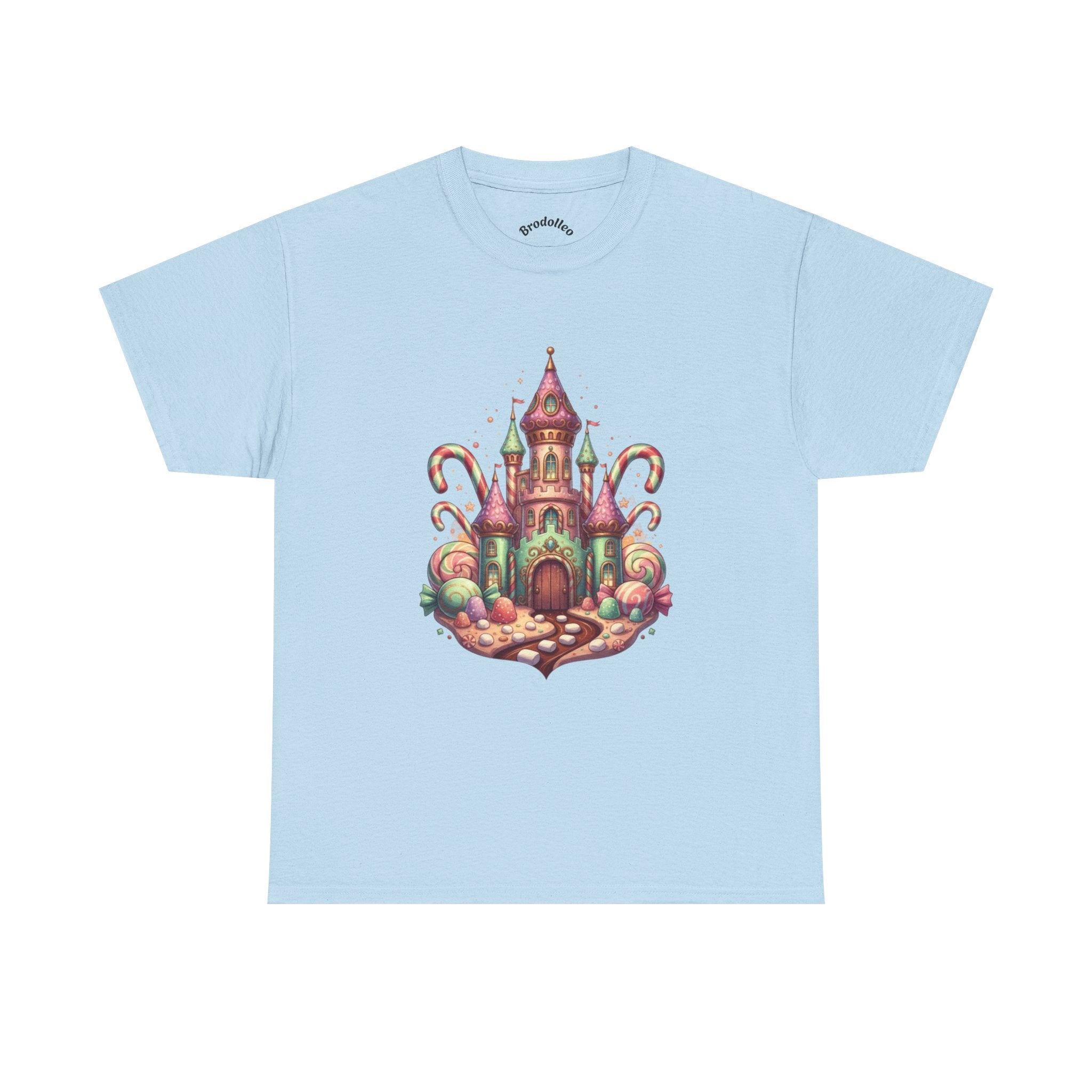 Candy Castle T-Shirt — Whimsical Fairy Tale Castle Tee
