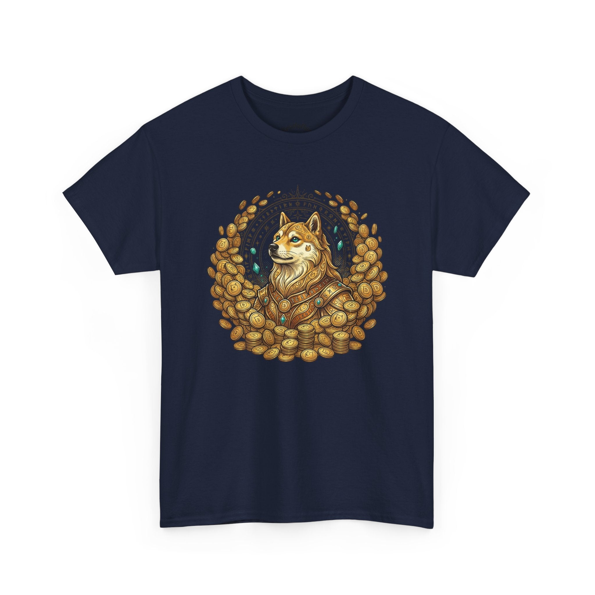 Shiba Inu Coffee Beans T‑Shirt — Cute Dog Cafe Tee