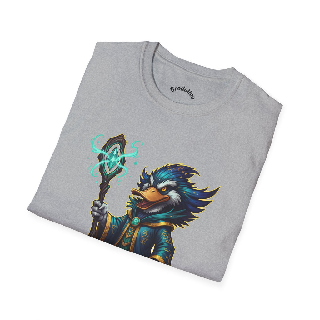 Mage Penguin Graphic T-Shirt — Cute Fantasy Wizard Penguin Tee