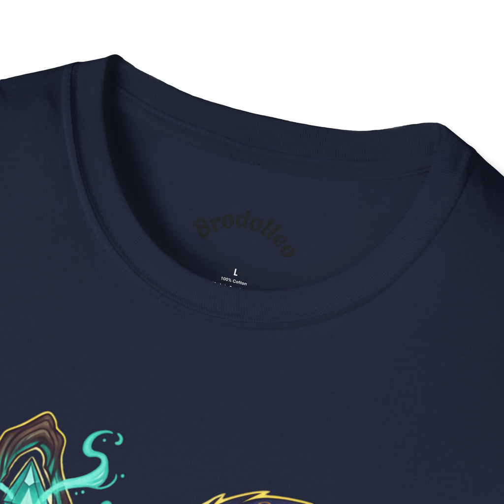 Mage Penguin Graphic T-Shirt — Cute Fantasy Wizard Penguin Tee
