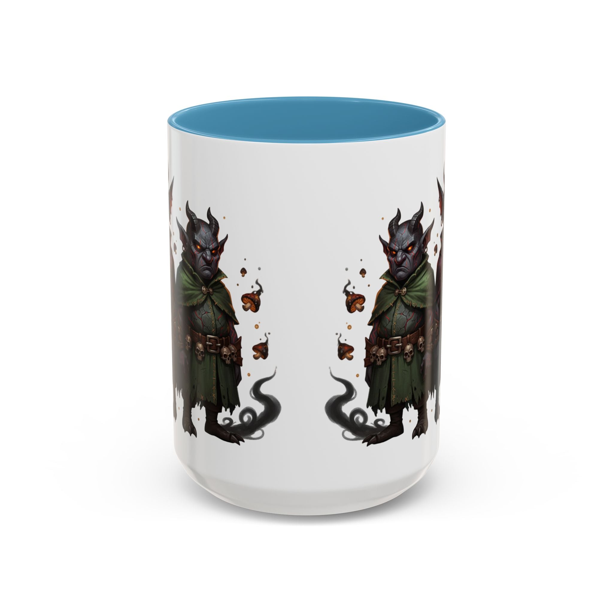 Demon Rogue Duo Coffee Mug – Fantasy RPG Goblin Warlock Design (11/15oz)
