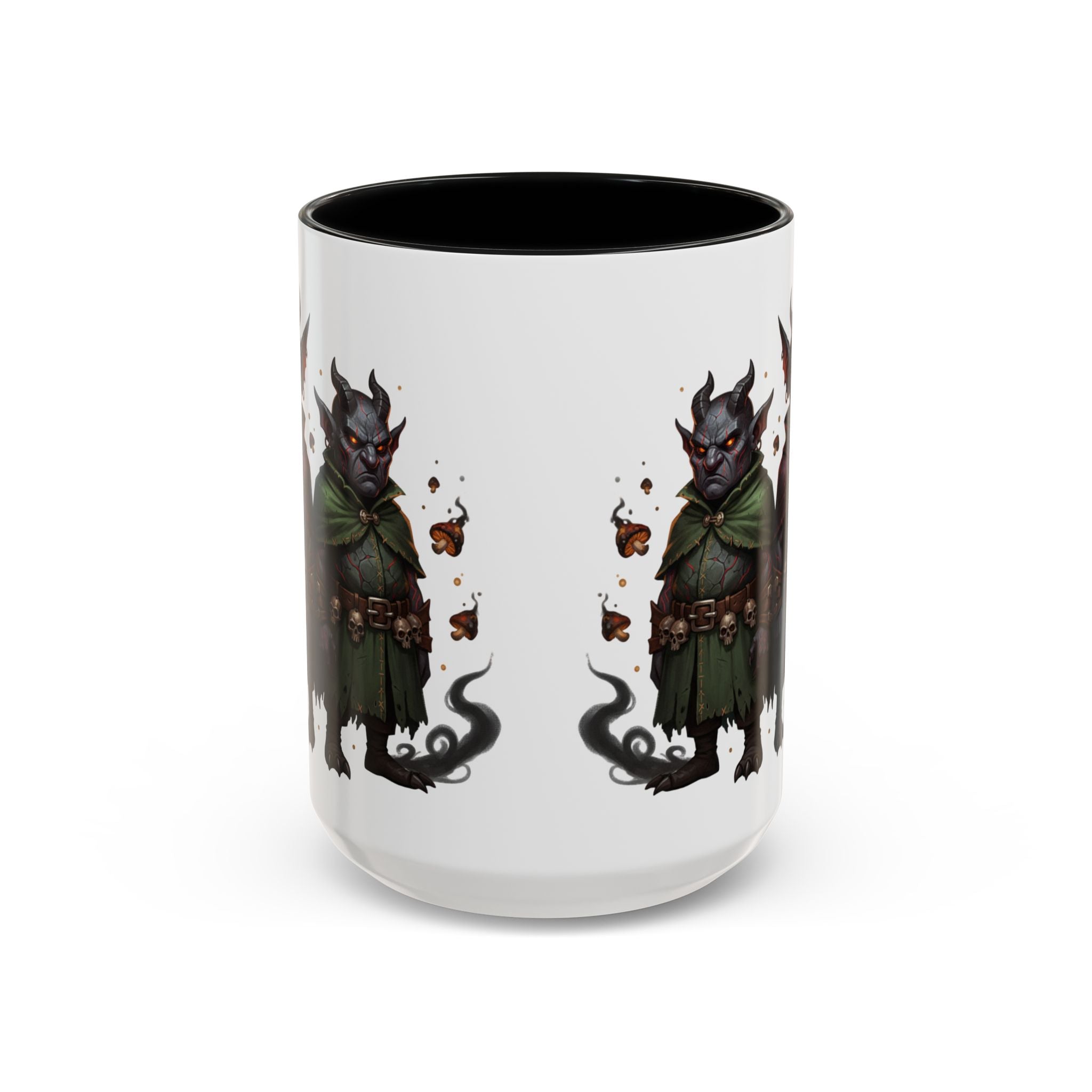 Demon Rogue Duo Coffee Mug – Fantasy RPG Goblin Warlock Design (11/15oz)
