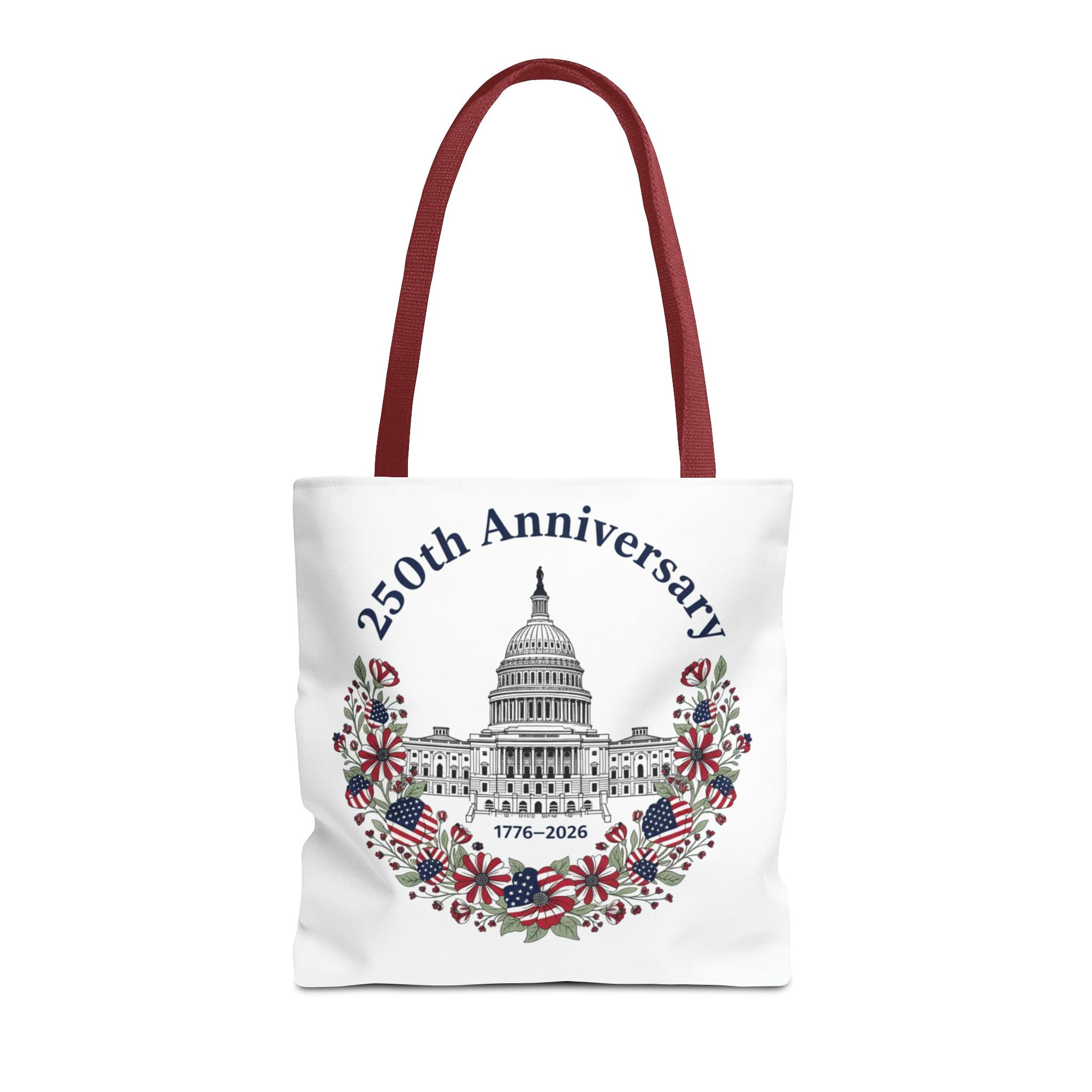 250th Anniversary Capitol Tote Bag — Patriotic USA Commemorative Tote (1776–2026)