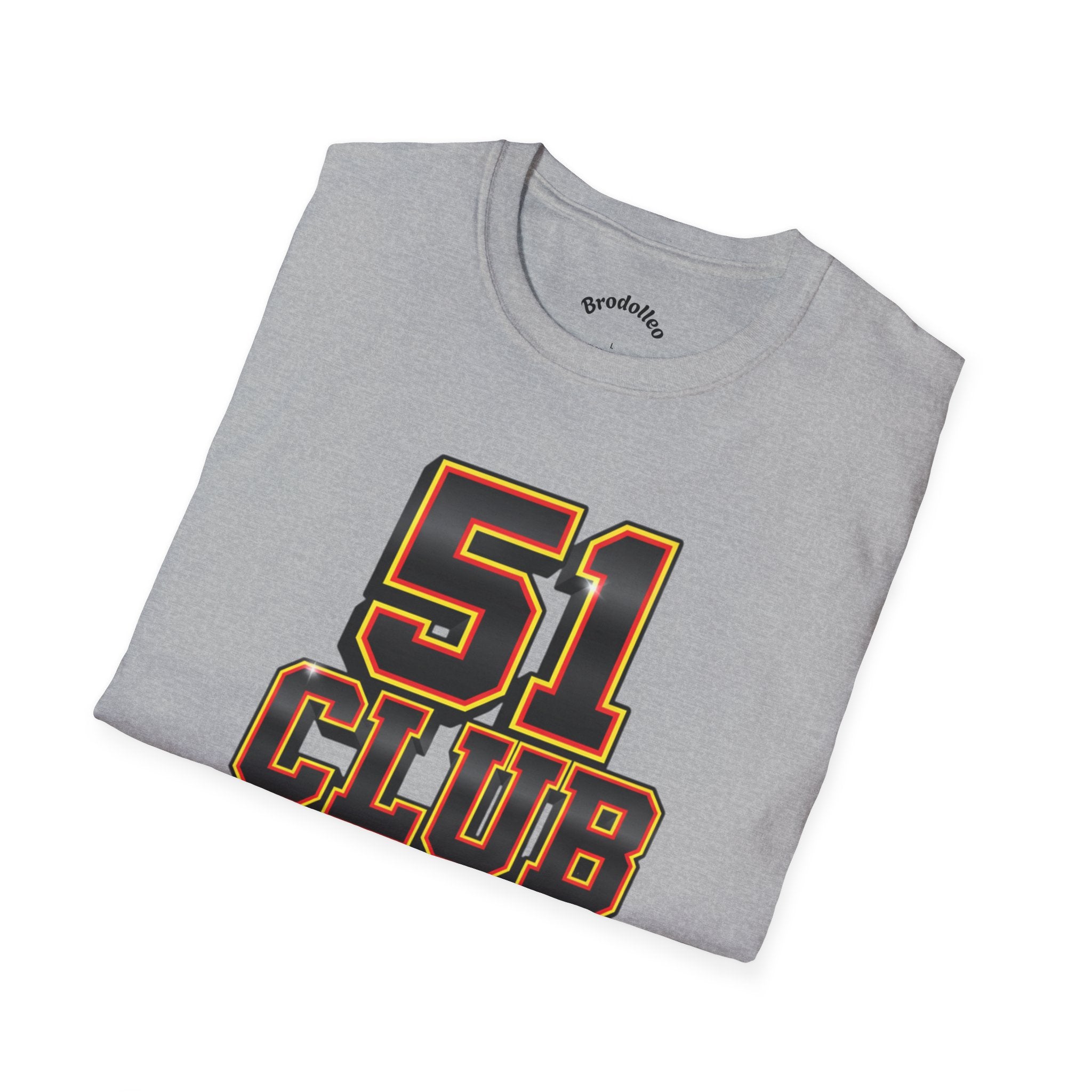 51 Club T‑Shirt — Vintage Collegiate Number Graphic Tee