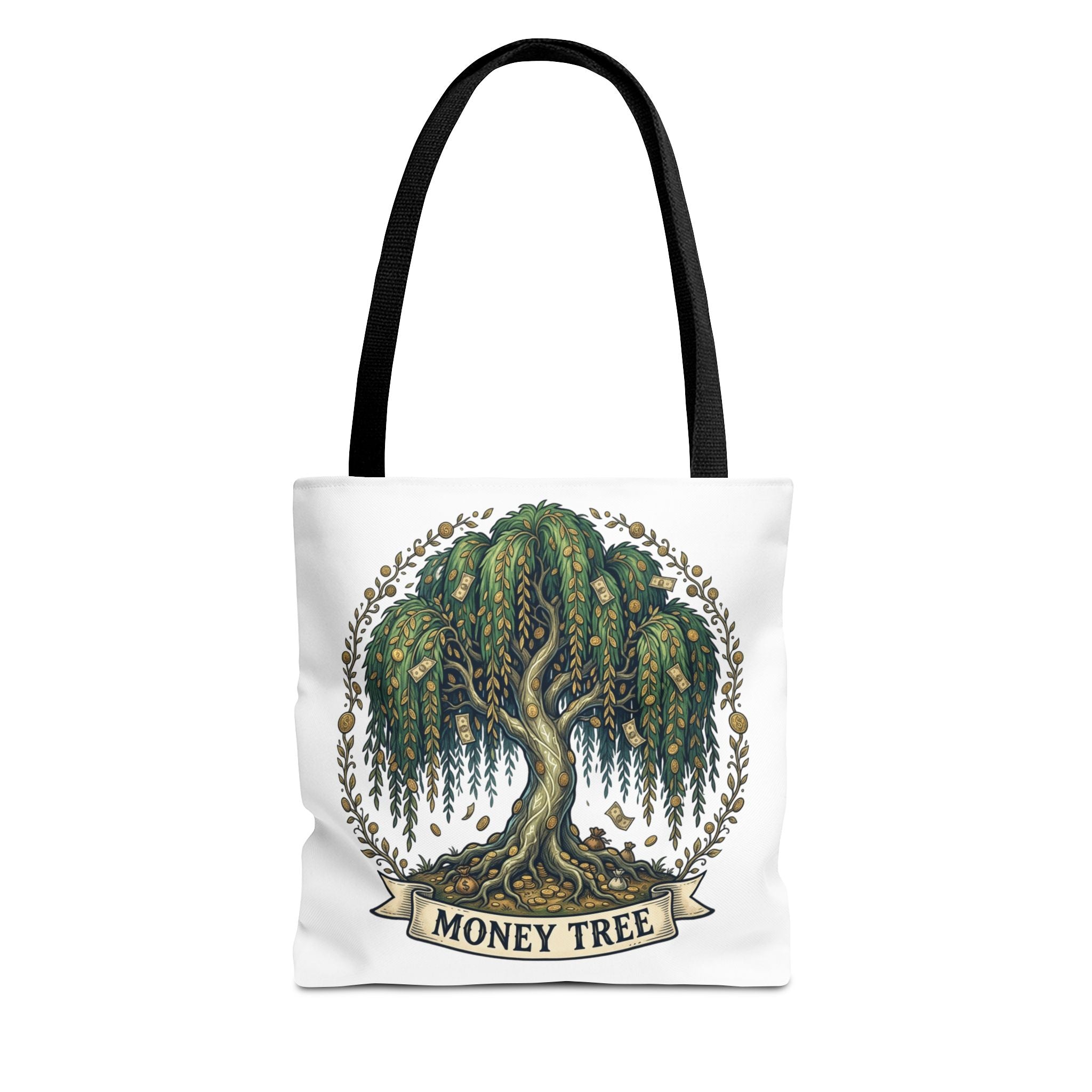 Money Tree Tote Bag — Decorative Prosperity Market Tote