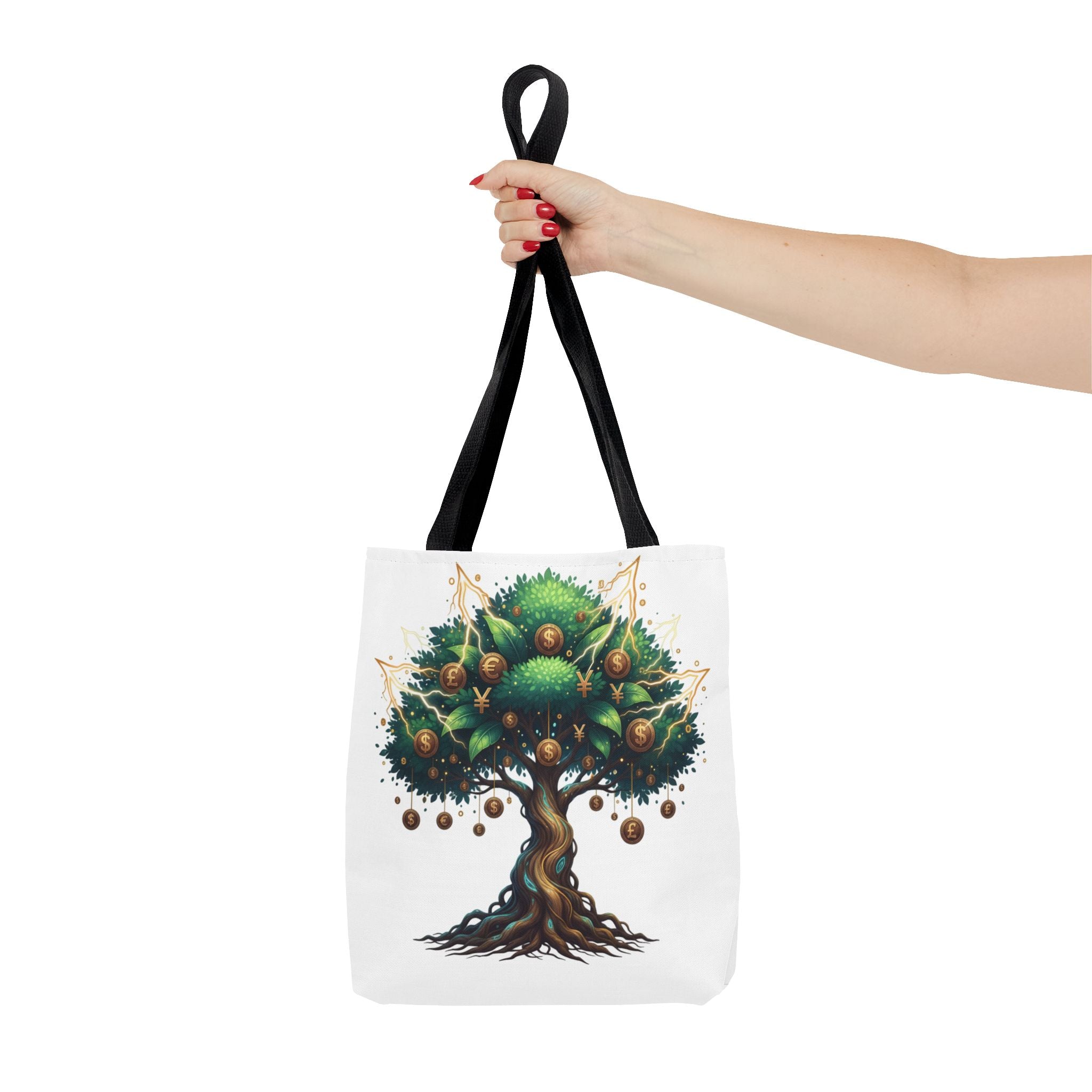 Tree of Life Tote Bag — Botanical Boho Eco Canvas Tote