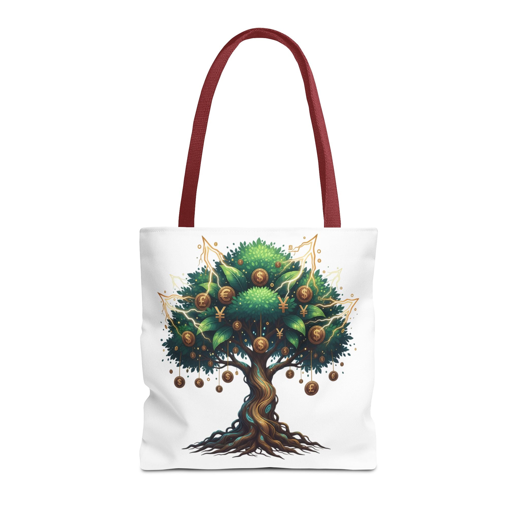 Tree of Life Tote Bag — Botanical Boho Eco Canvas Tote