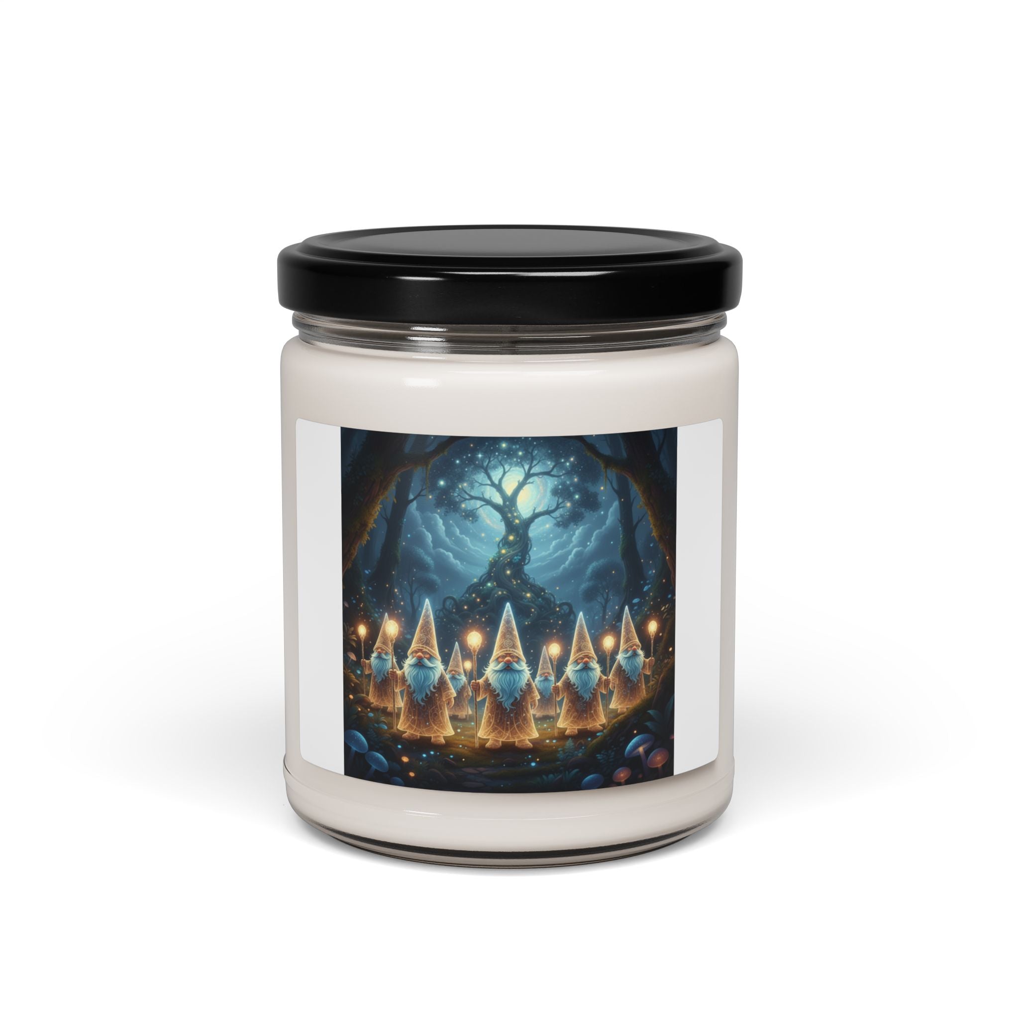 Soy Candle — Enchanted Gnome Forest Scented Candle (9oz)
